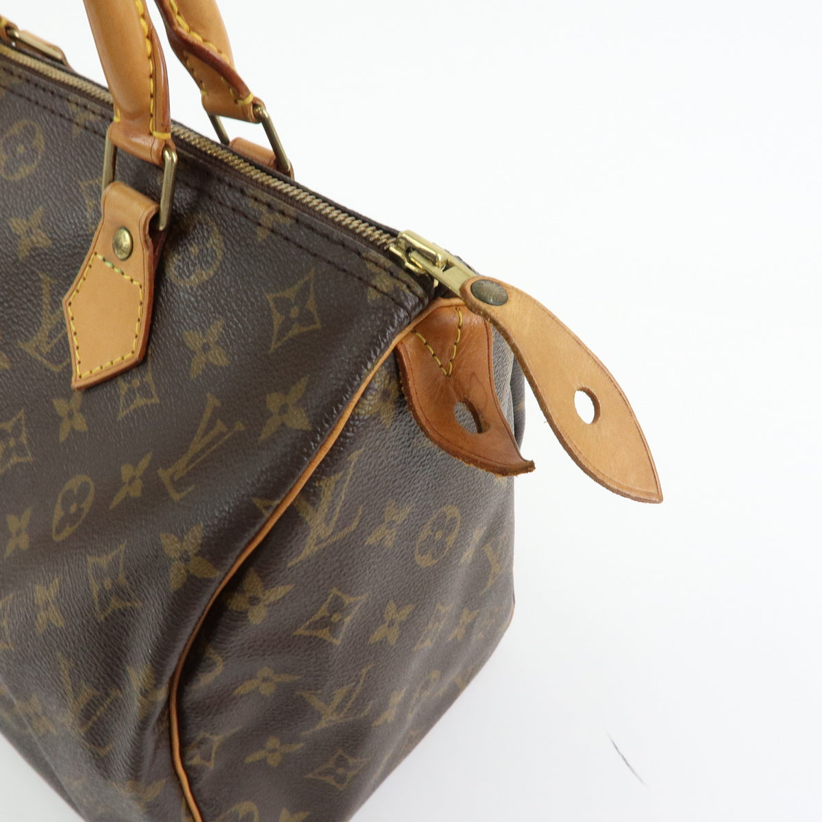 Louis Vuitton Monogram Speedy 30 Boston Bag Hand Bag Brown M41526