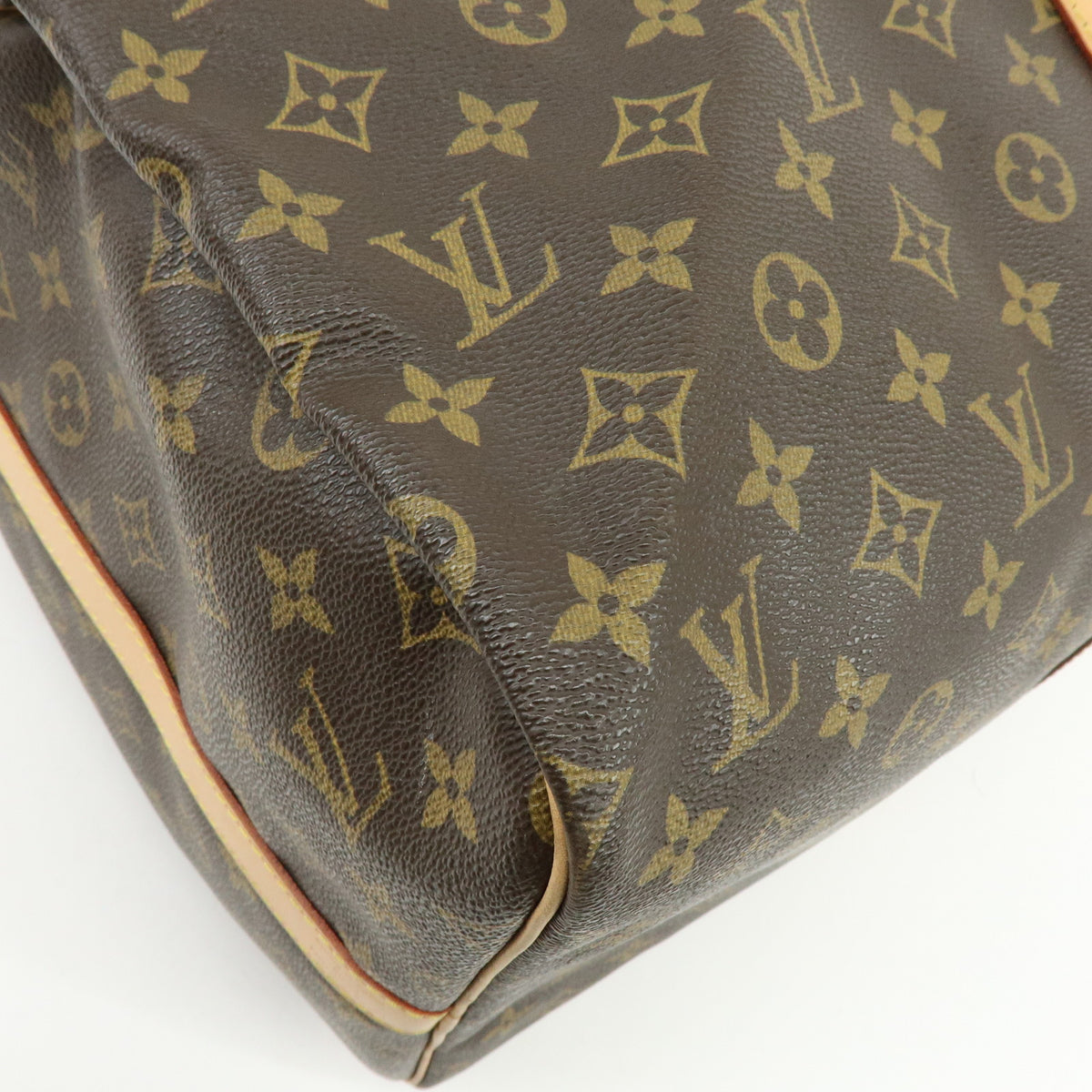Louis Vuitton Monogram Keep All Bandouliere 55 Boston Bag M41414