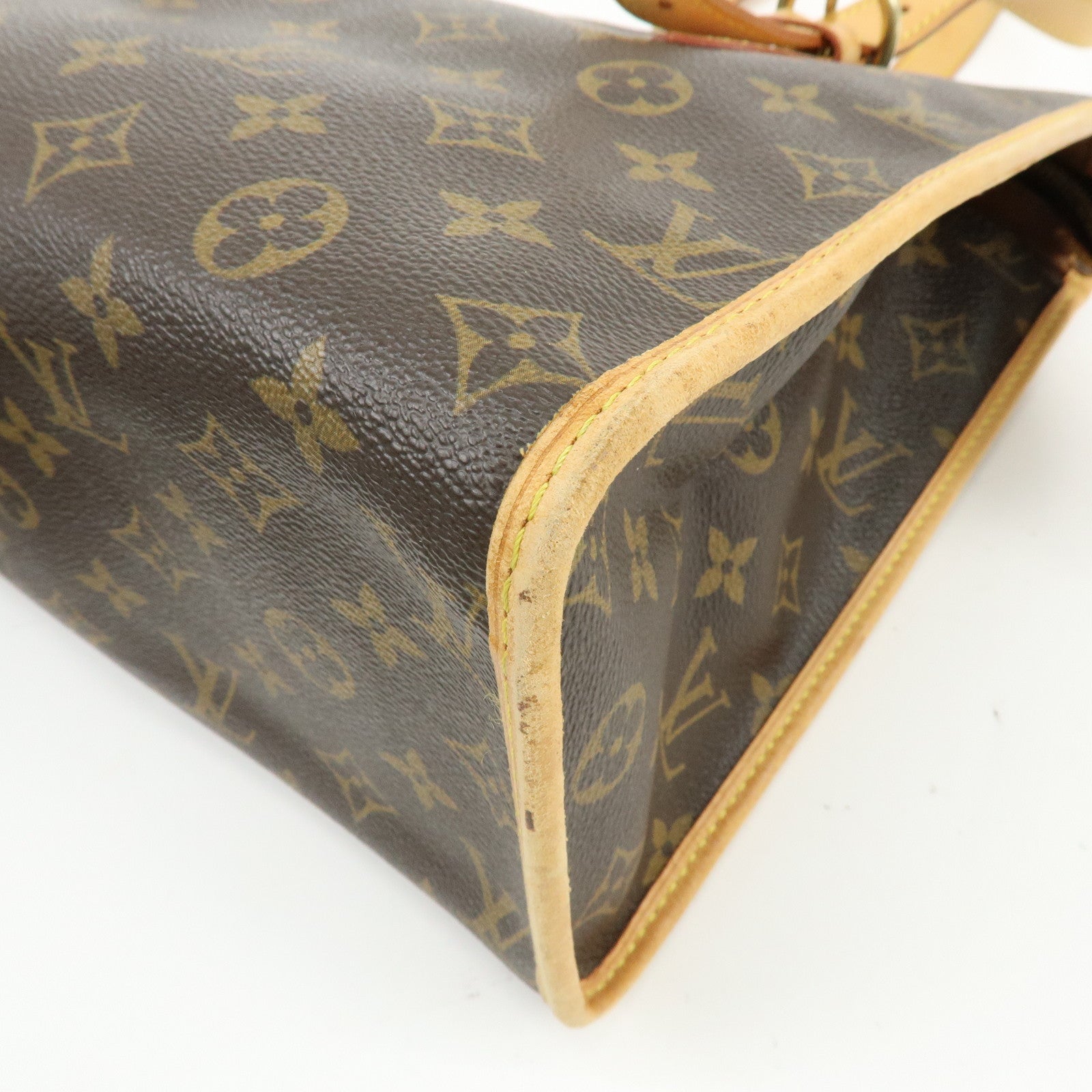 Louis Vuitton Monogram Popincourt Haut Shoulder Bag Brown M40007
