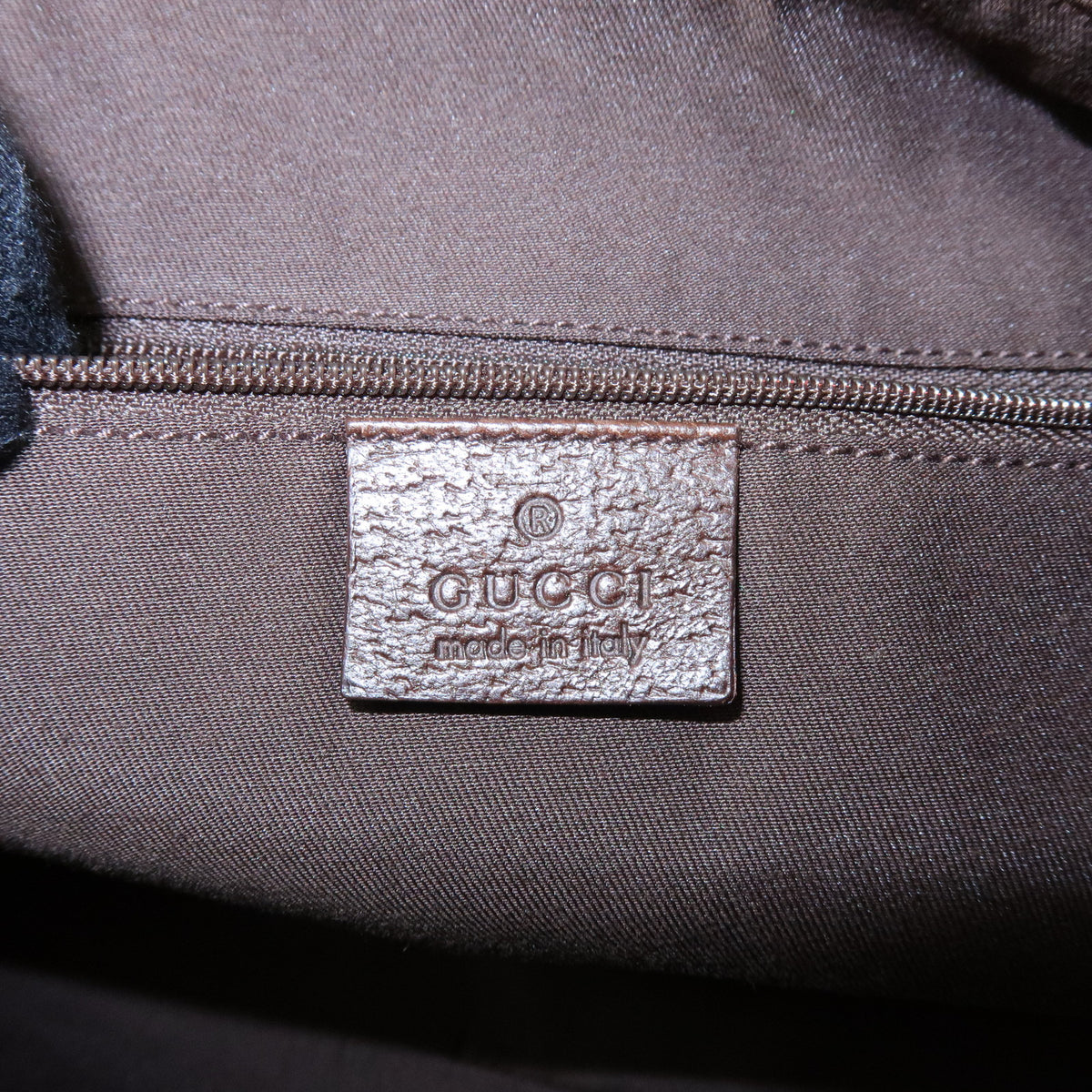 GUCCI Sherry GG Canvas Leather Shoulder Bag Hand Bag Beige Brown 146243