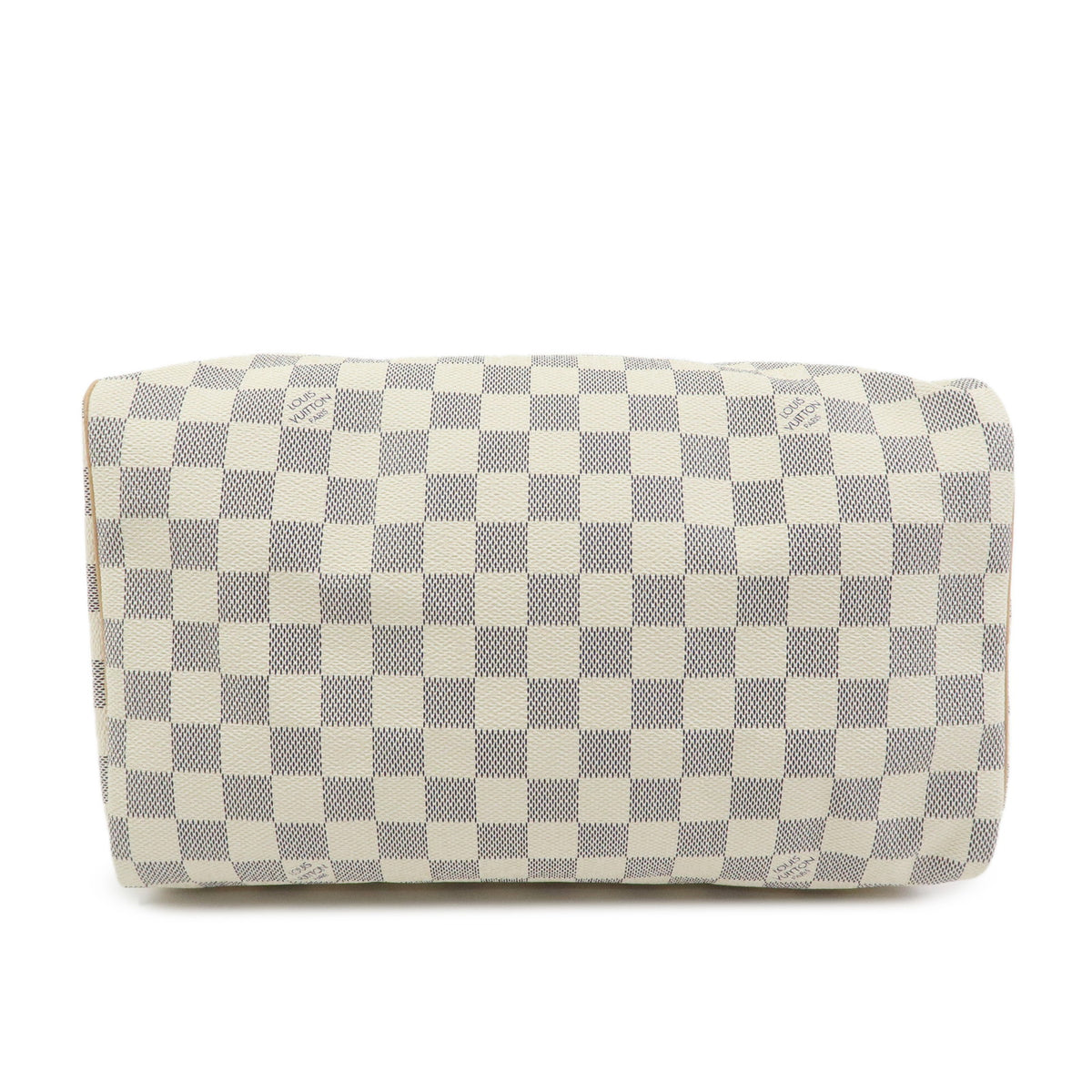 Louis Vuitton Damier Azur Speedy 30 Canvas Boston Bag Hand Bag N41533