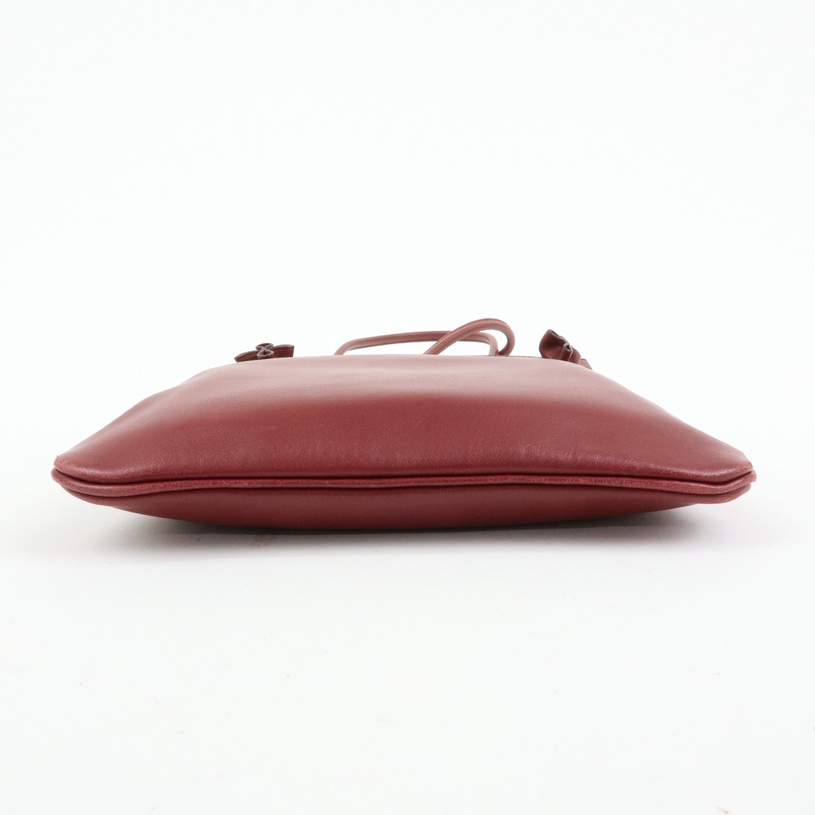 HERMES Sac Aline Mini Veau Swift Shoulder Bag C Stamped Rouge H