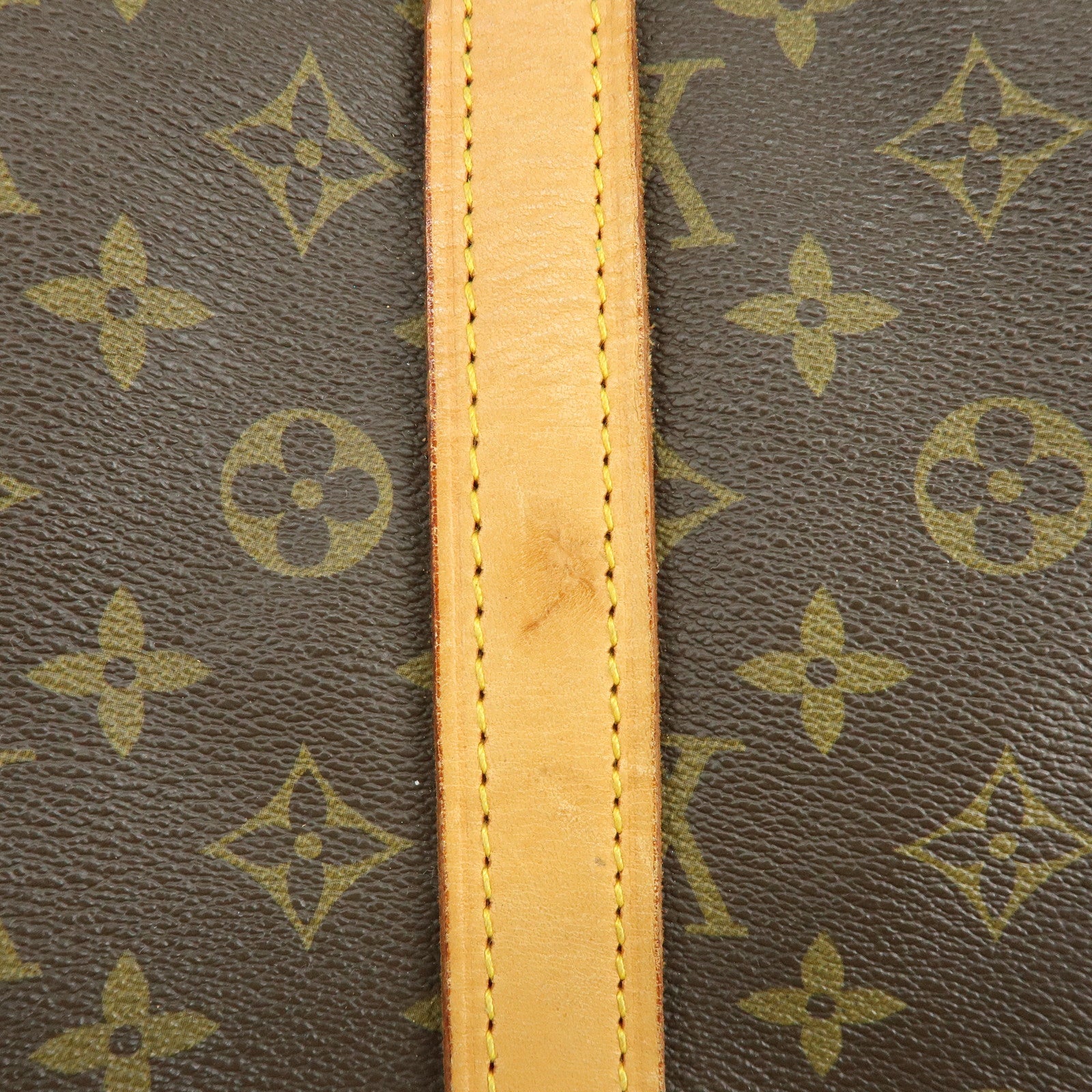 Louis Vuitton Monogram Keep All 60 Boston Bag Brown M41422