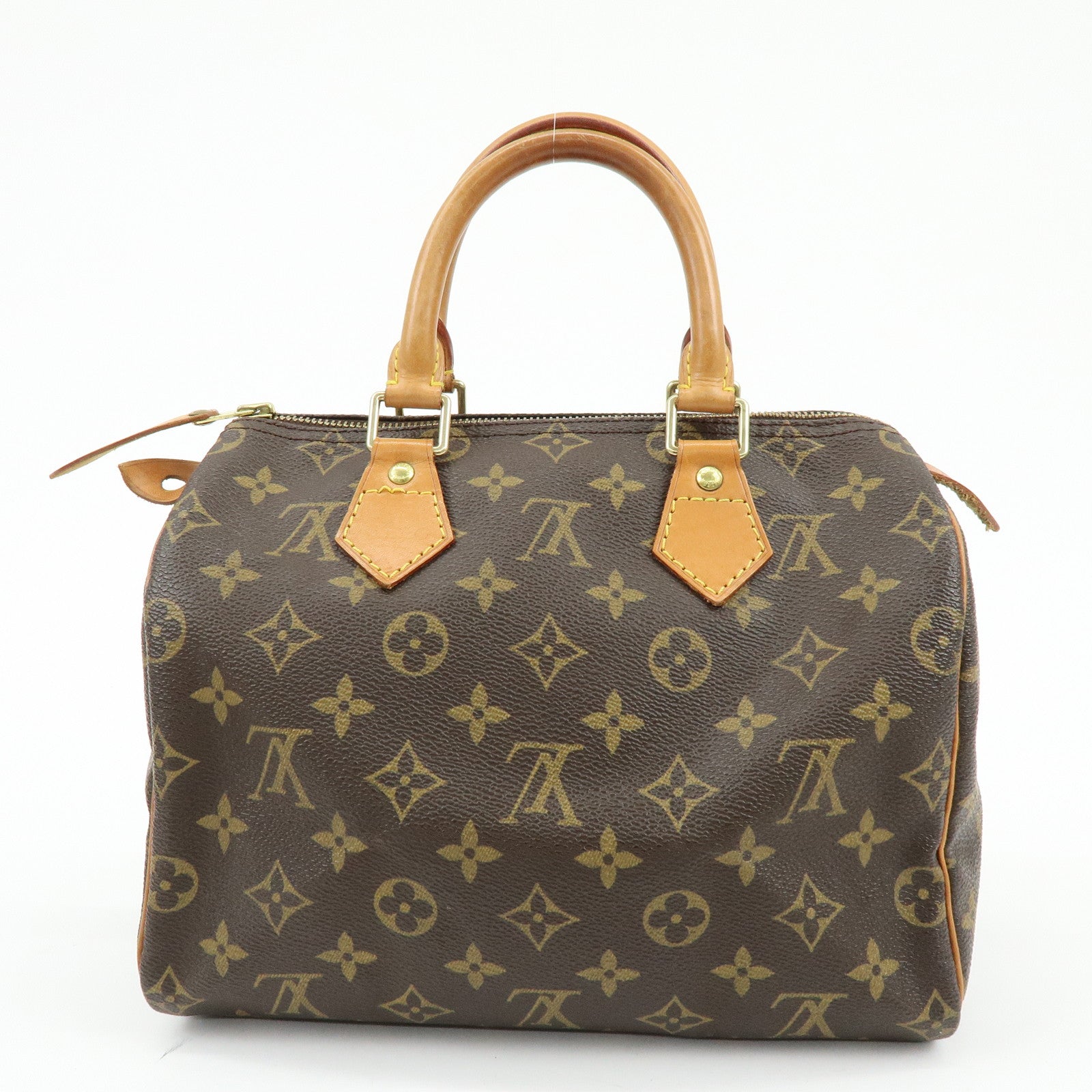 Louis Vuitton Monogram Speedy 25 Boston Bag Hand Bag Brown M41528