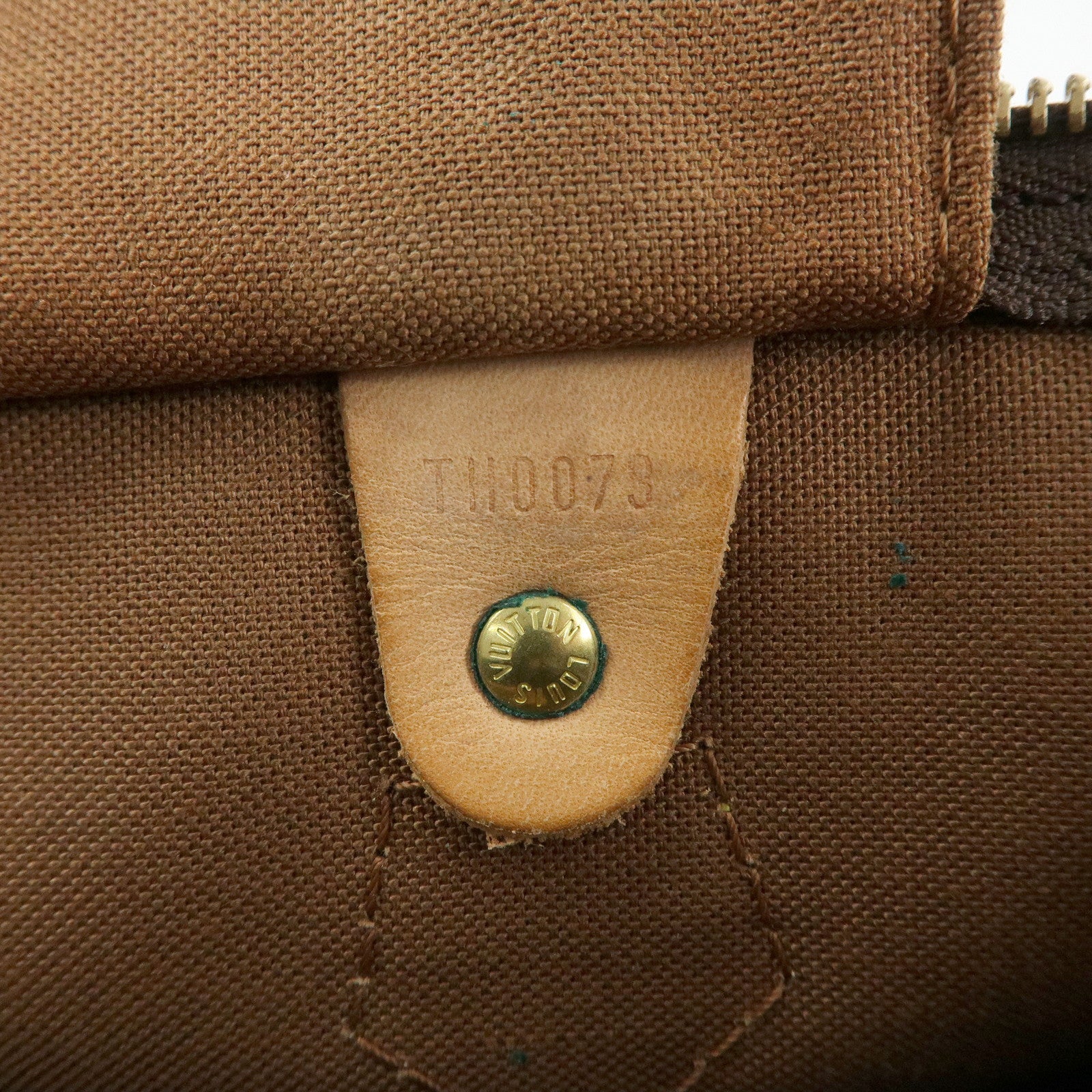 Louis Vuitton Monogram Speedy 35 Boston Bag Hand Bag Brown M41524