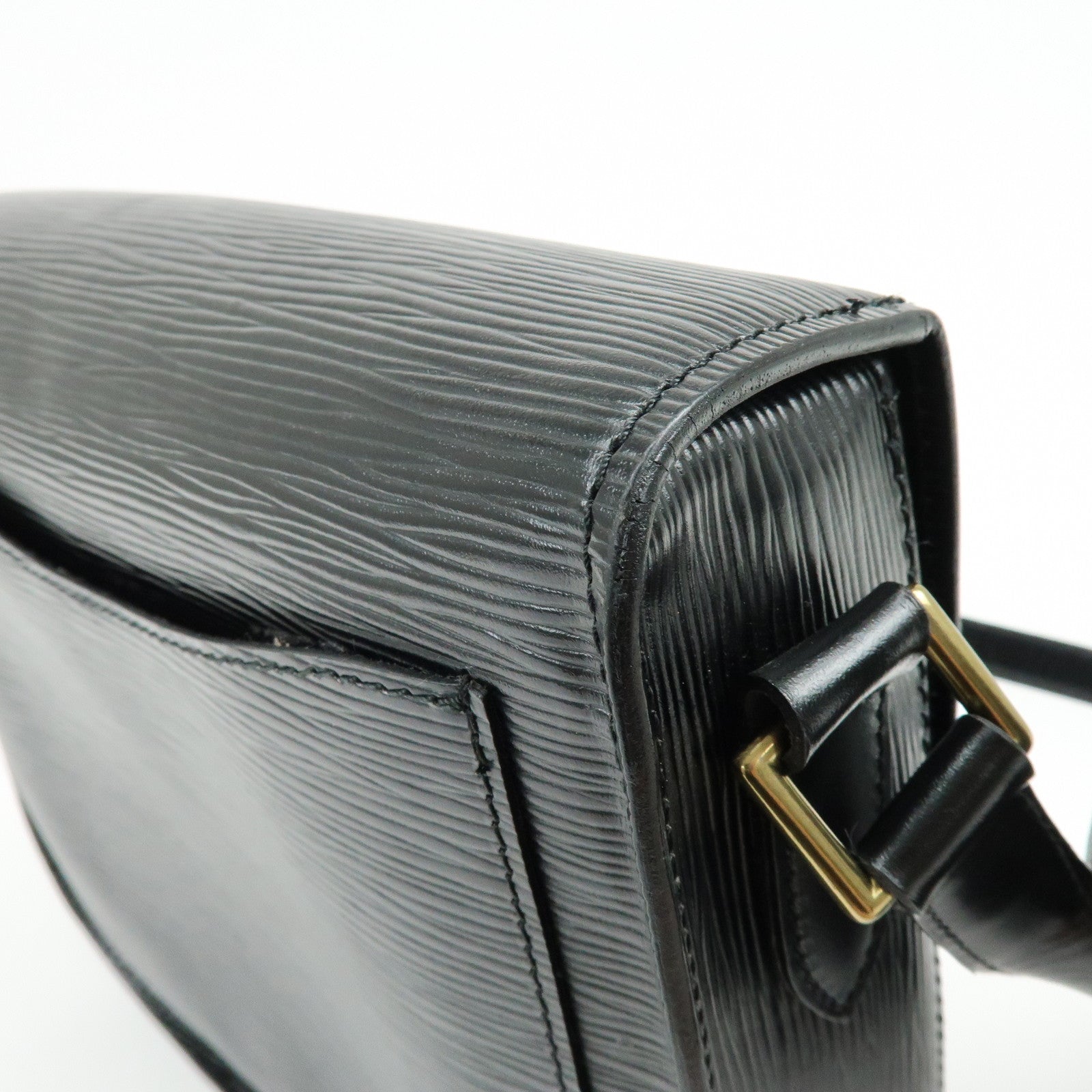 Louis Vuitton Epi Saint Cloud Shoulder Bag Black Noir M52192