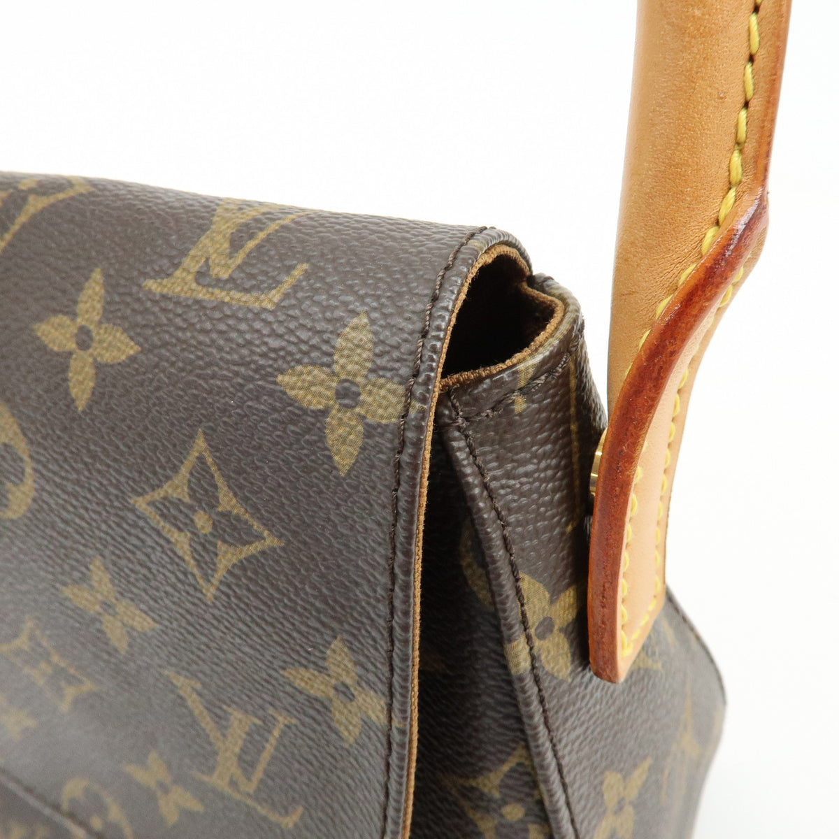Louis Vuitton Monogram Mini Looping Shoulder Bag Brown M51147
