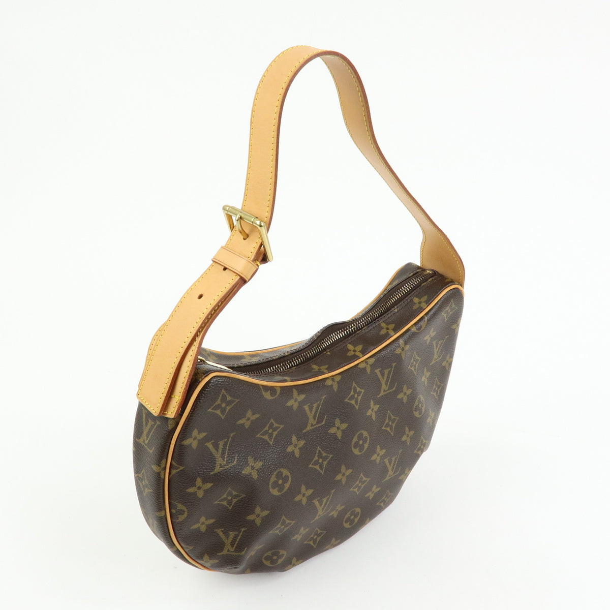 Louis Vuitton Monogram Croissant MM Shoulder Bag Hand Bag Brown M51512