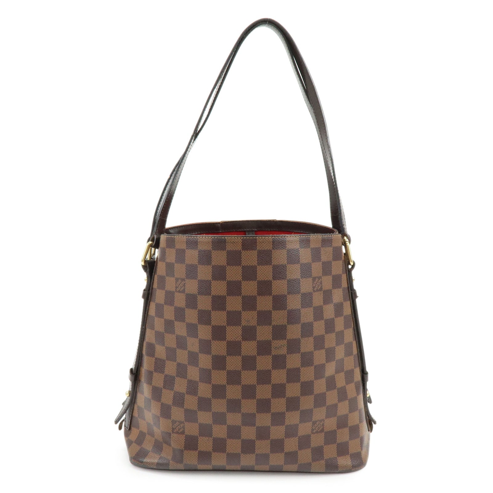Louis Vuitton Damier Ebene Cabas Rivington Canvas Shoulder Bag N41108