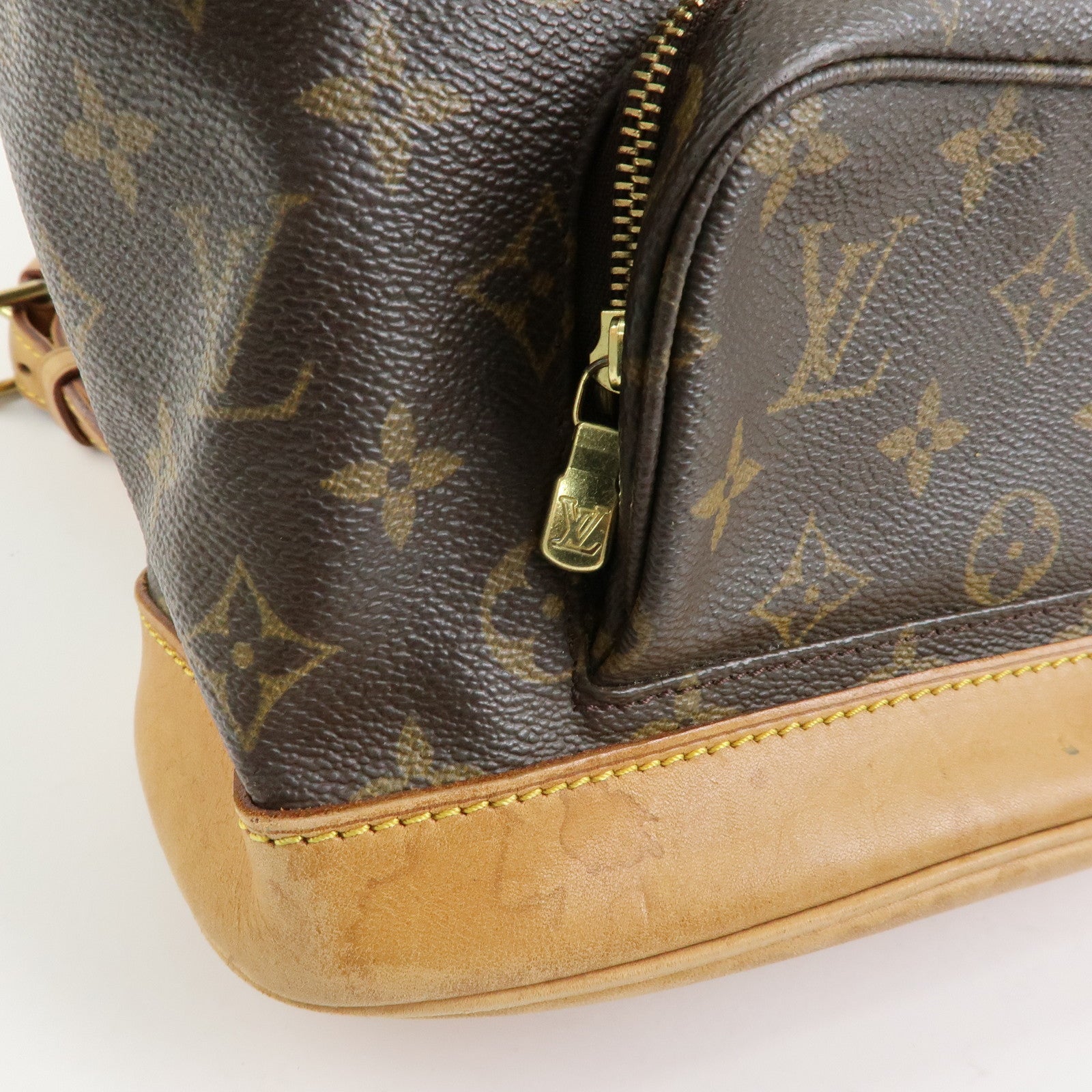 Louis Vuitton Monogram Canvas Montsouris MM Backpack Brown M51136
