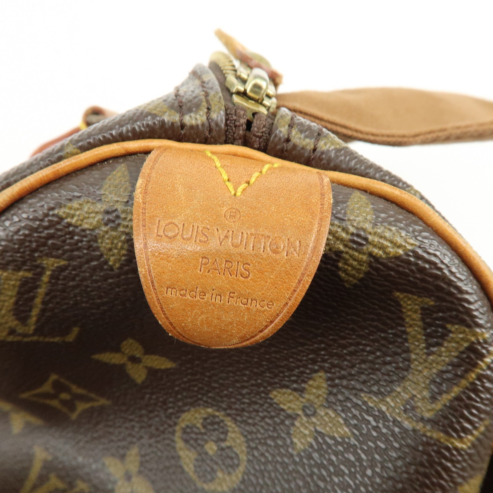 Louis Vuitton Monogram Speedy 25 Boston Bag Hand Bag Brown M41528