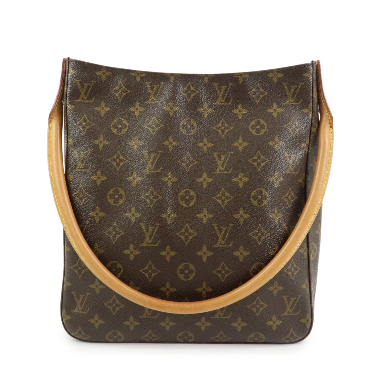 Louis Vuitton Monogram Looping GM Shoulder Bag Brown M51145