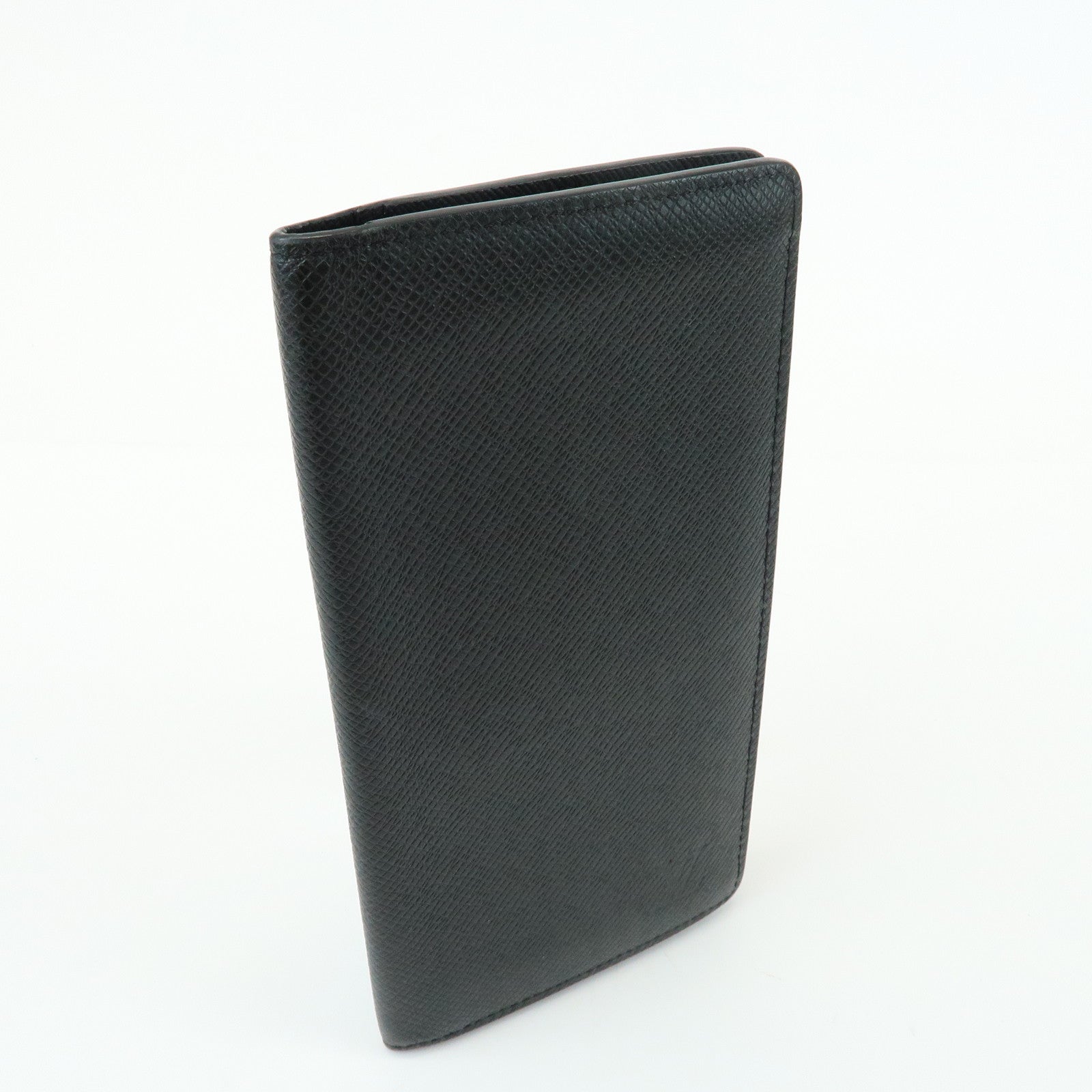 Louis Vuitton Taiga Portefeuille Long Bi-fold Wallet Noir M30541