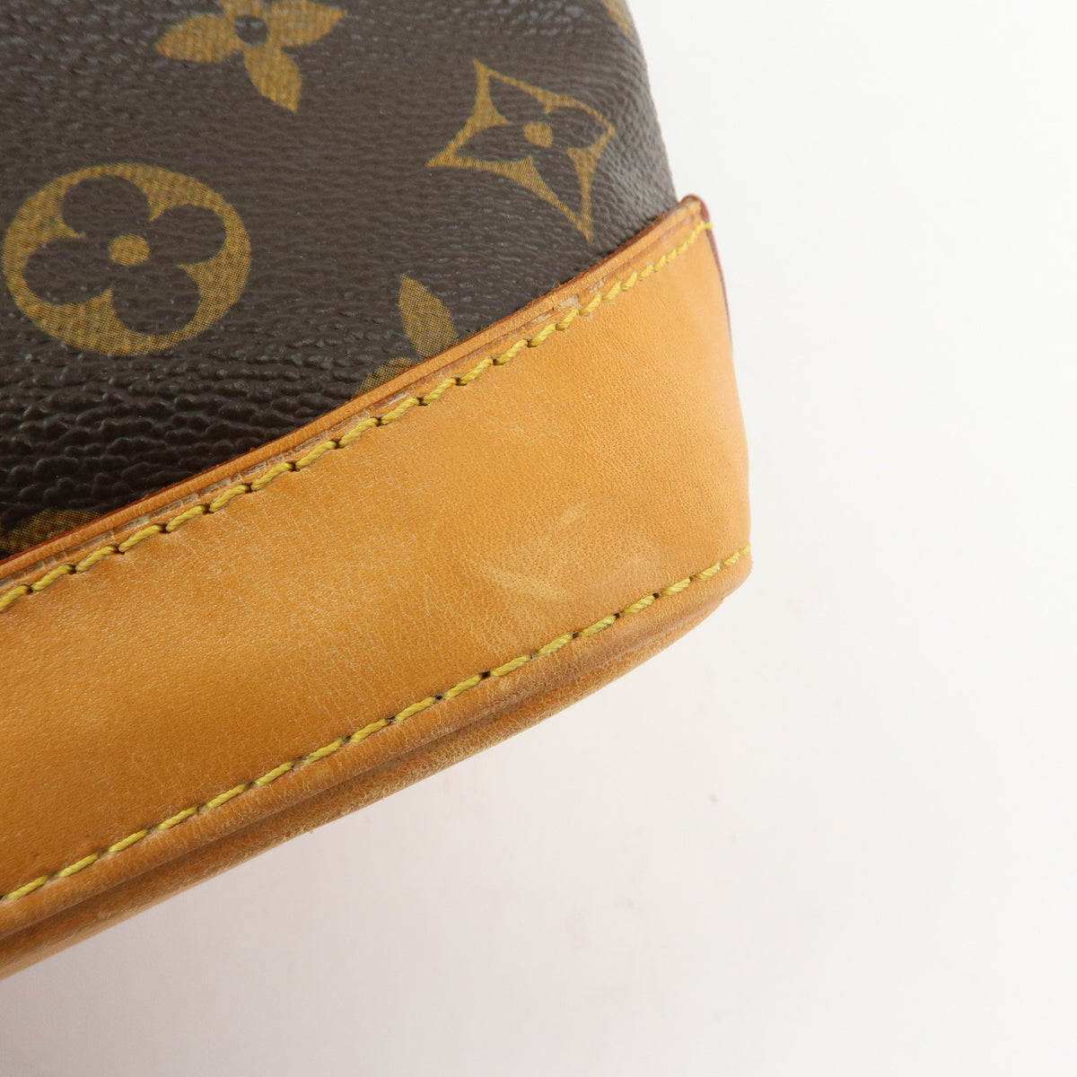 Louis Vuitton Monogram Lockit Hand Bag Tote Bag Brown M40102