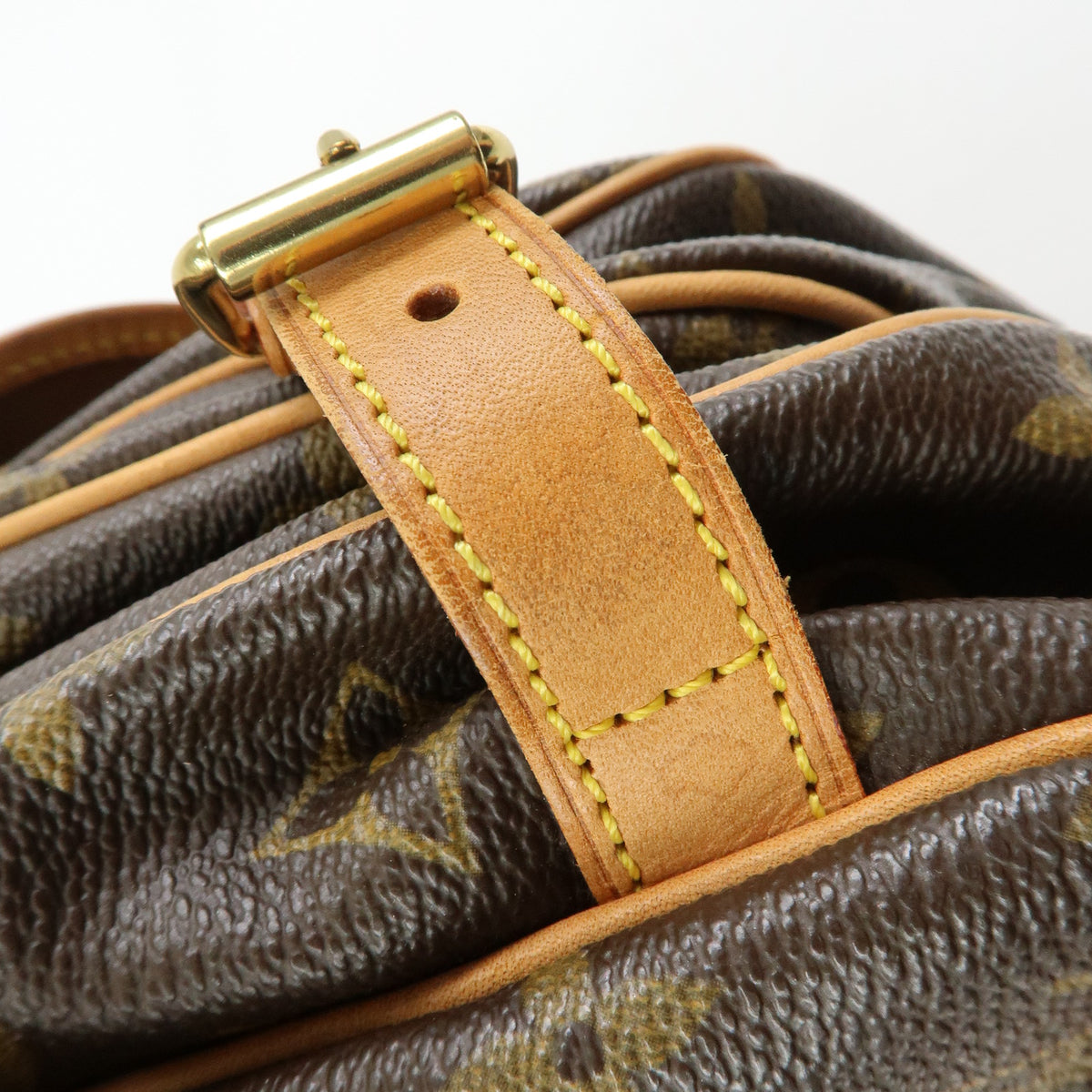 Louis Vuitton Monogram Saumur 30 Canvas Shoulder Bag Brown M42256