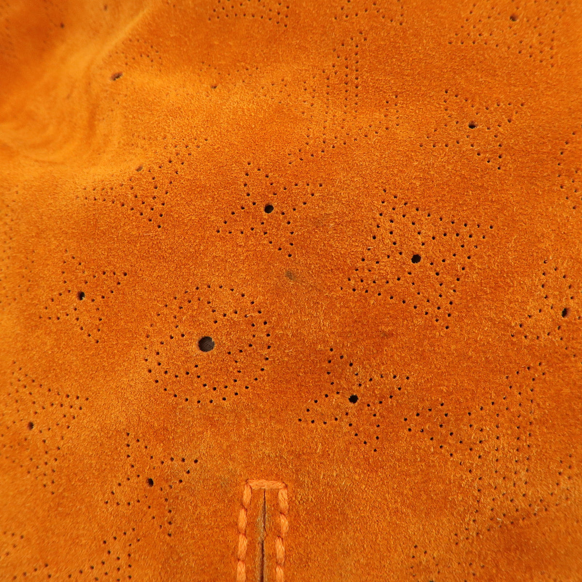 Louis Vuitton Monogram Onata GM Suede Shoulder Bag Orange M95119