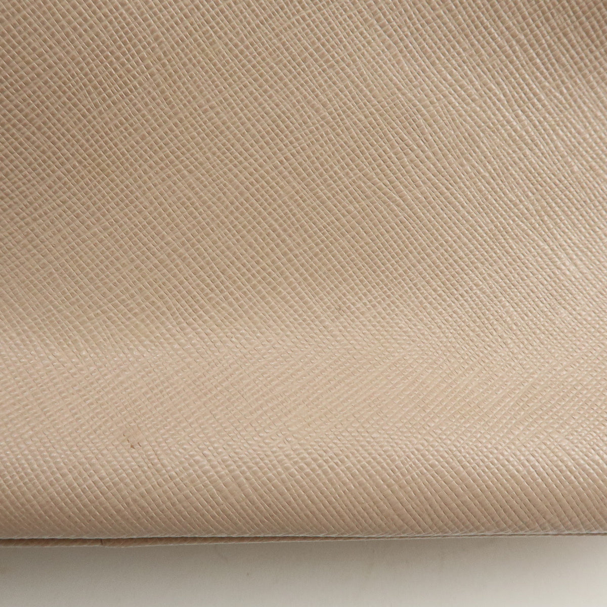 PRADA Triangle Logo Galleria Saffiano Leather 2Way Bag Beige BN1801