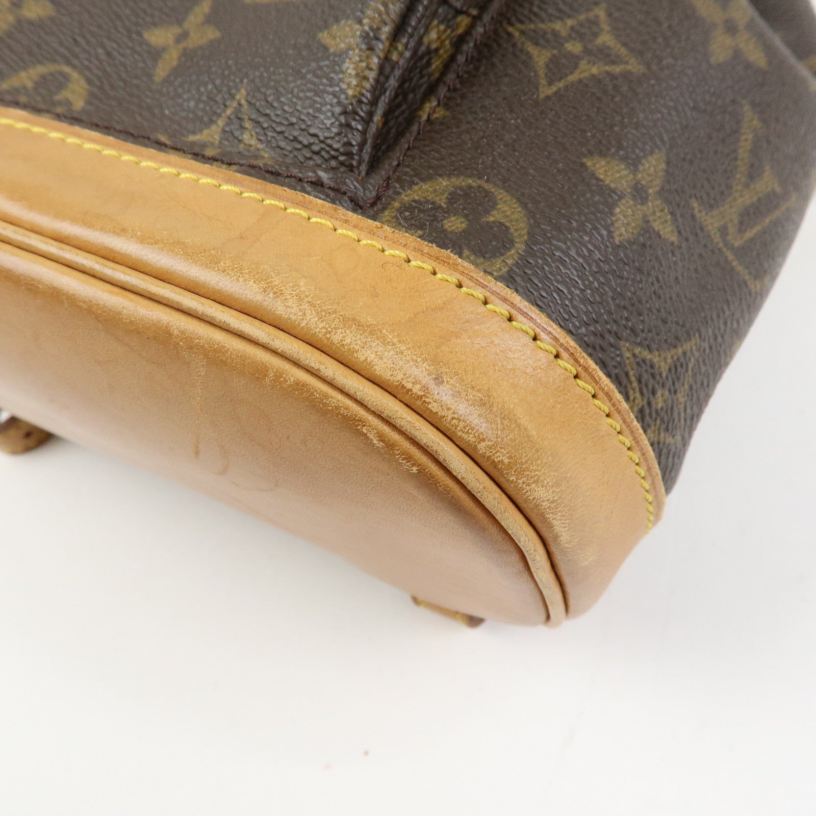 Louis Vuitton Monogram Montsouris Mini Backpack Rucksack Brown M51137