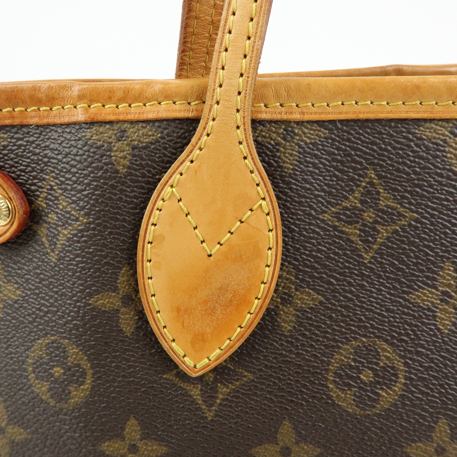 Louis Vuitton Monogram Neverfull PM Tote Bag Hand Bag Brown M40155