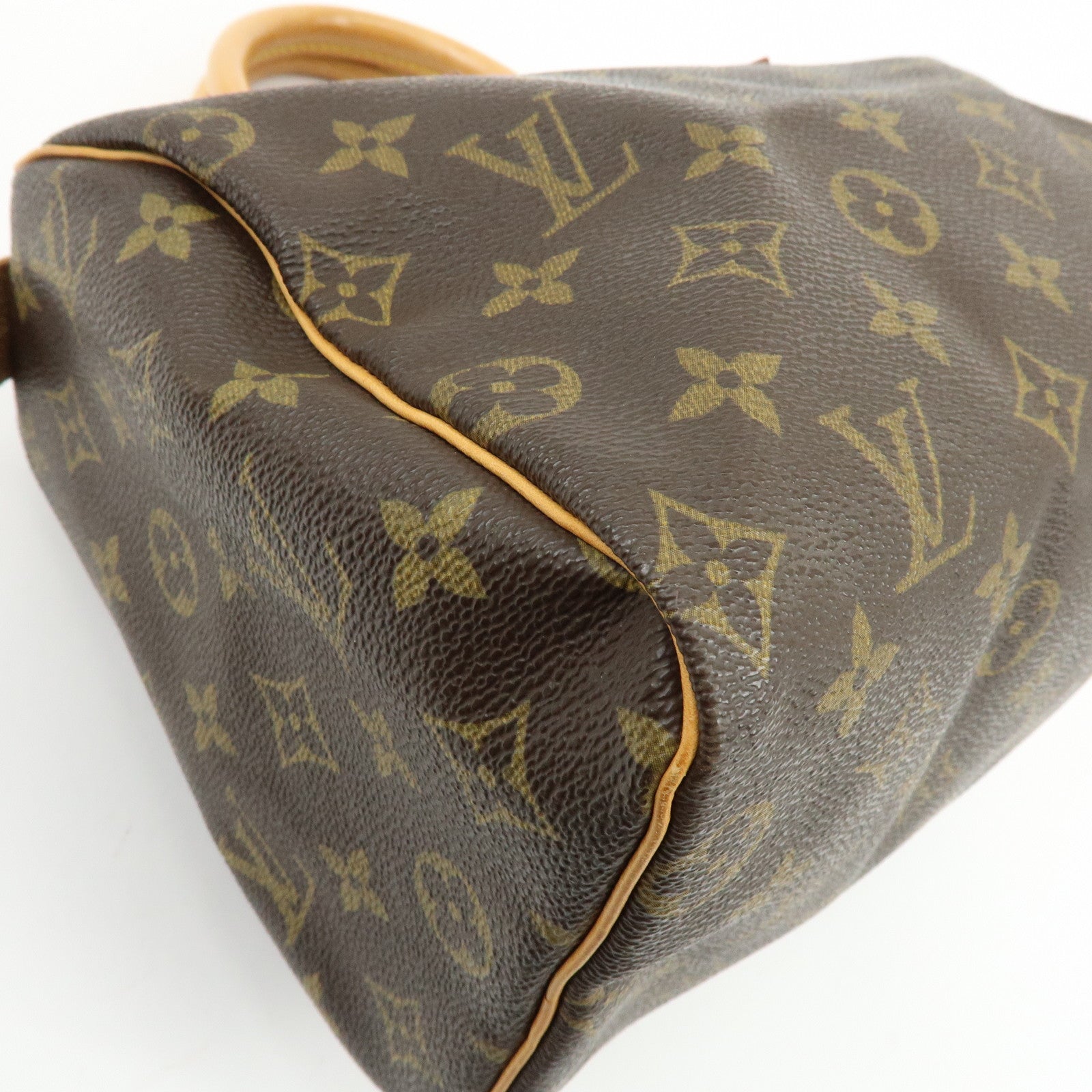 Louis Vuitton Monogram Speedy 25 Boston Bag Hand Bag Brown M41528