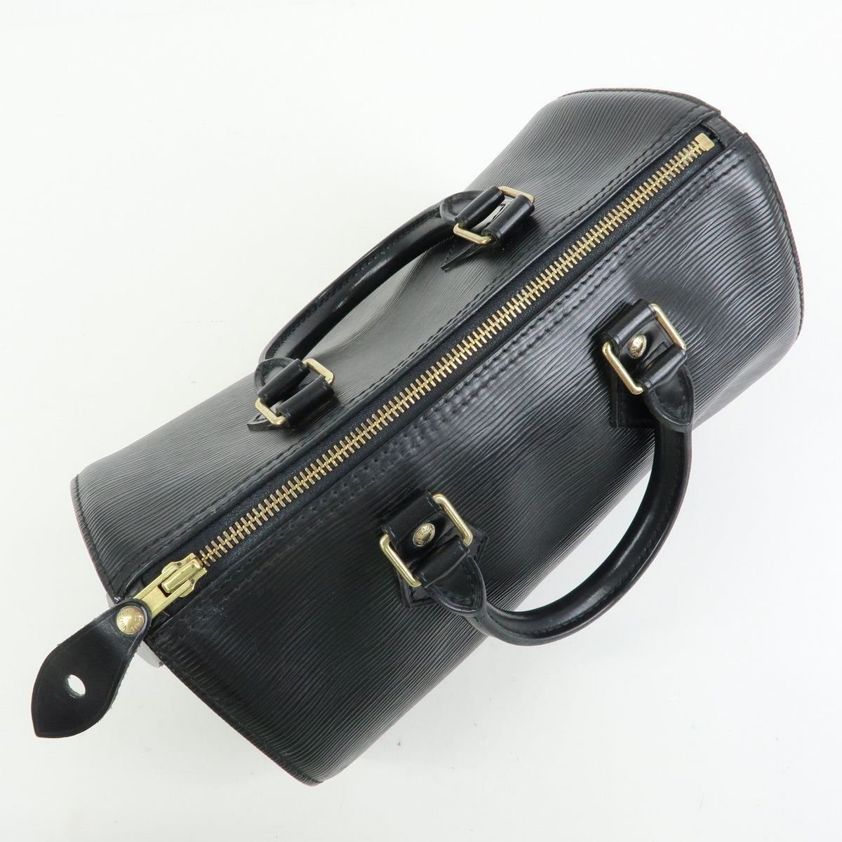Louis Vuitton Epi Leather Speedy 25 Hand Bag Boston Bag Noir M59032