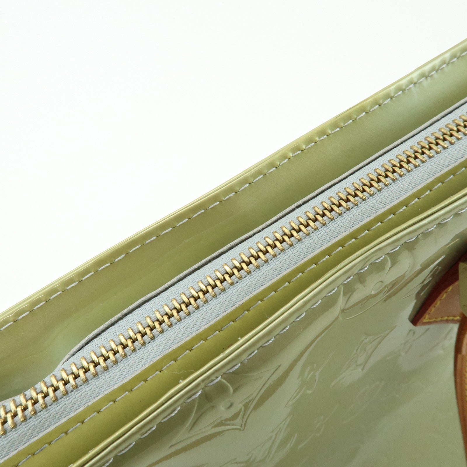 Louis Vuitton Monogram Vernis Houston Hand Bag Gris M91053