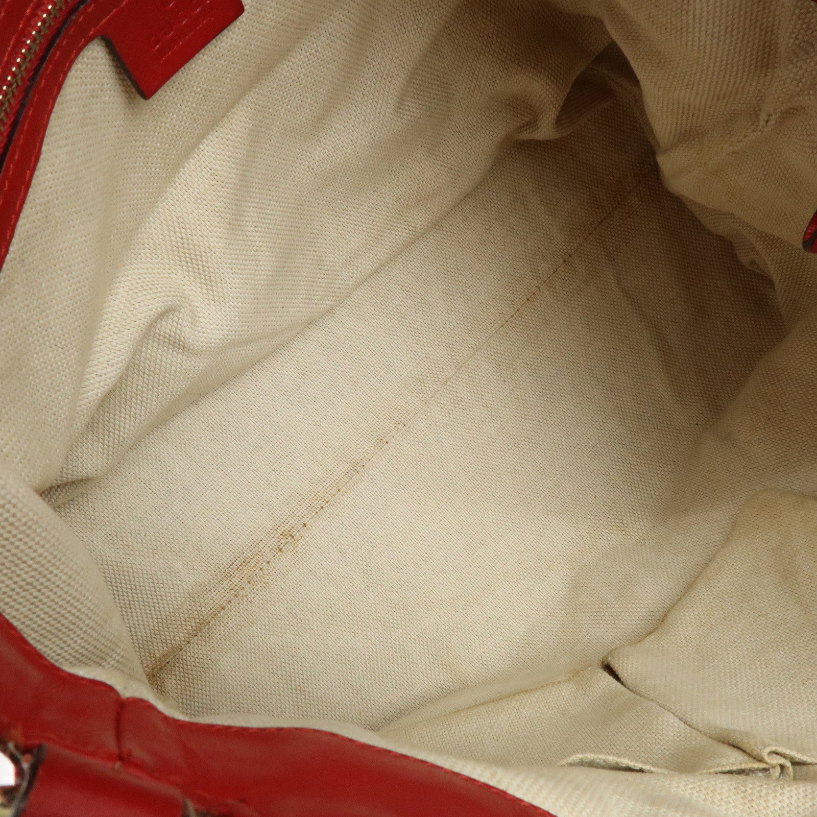 GUCCI GG Canvas Leather Shoulder Bag Valentine Limited 309122
