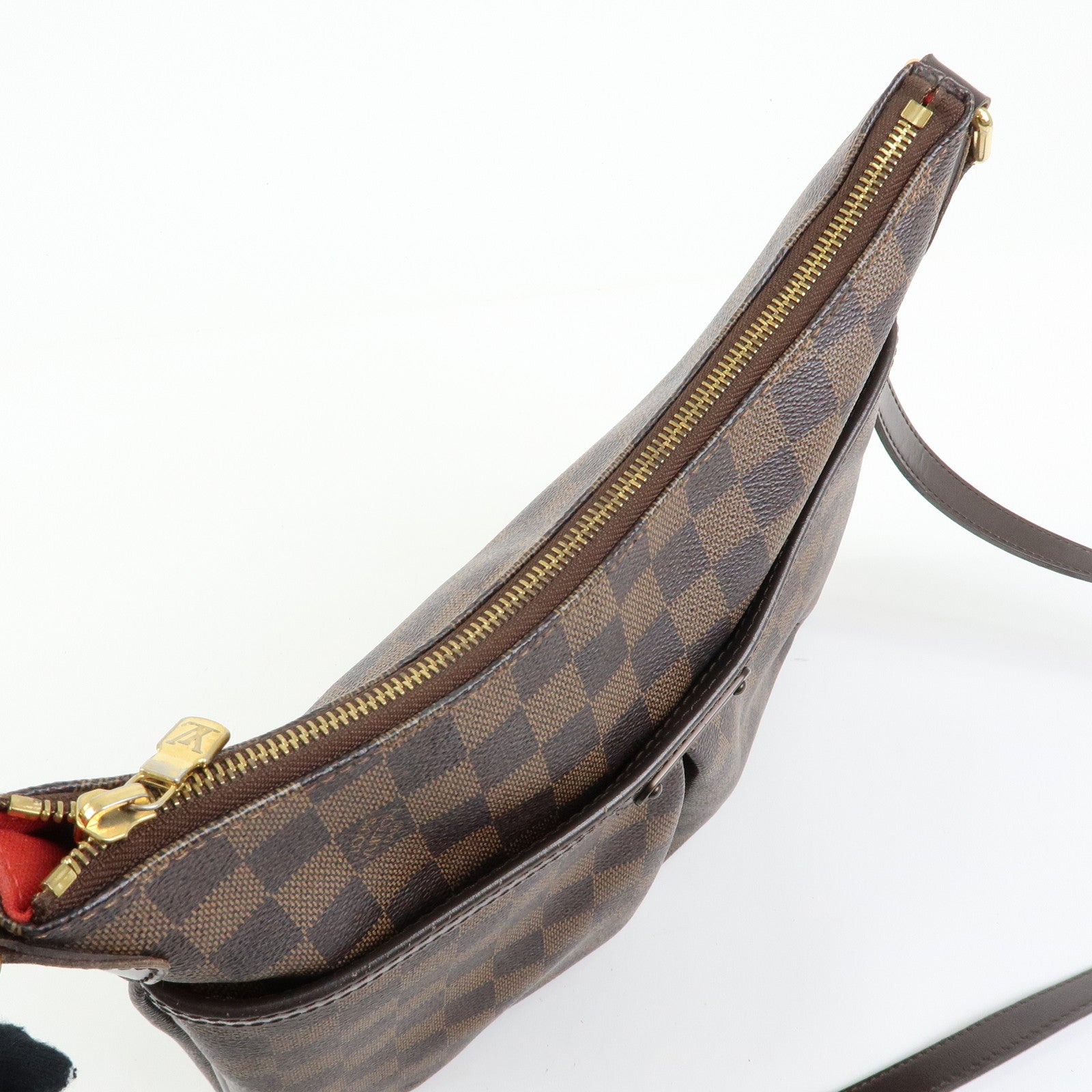 Louis Vuitton Damier Ebene Bloomsbury PM Shoulder Bag Brown N42251