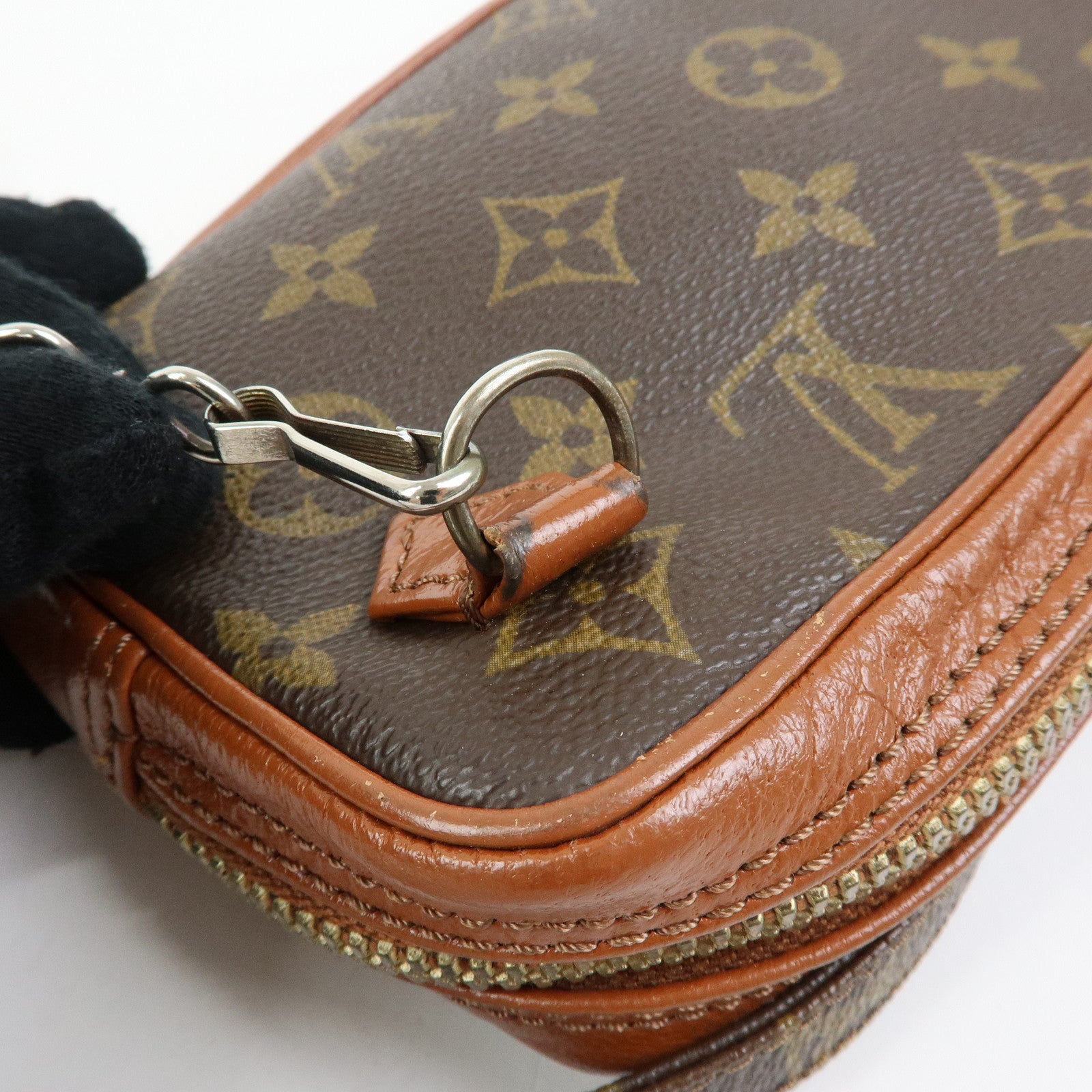 Louis Vuitton Monogram Pochette Marly Bandouliere Bag Brown M51828