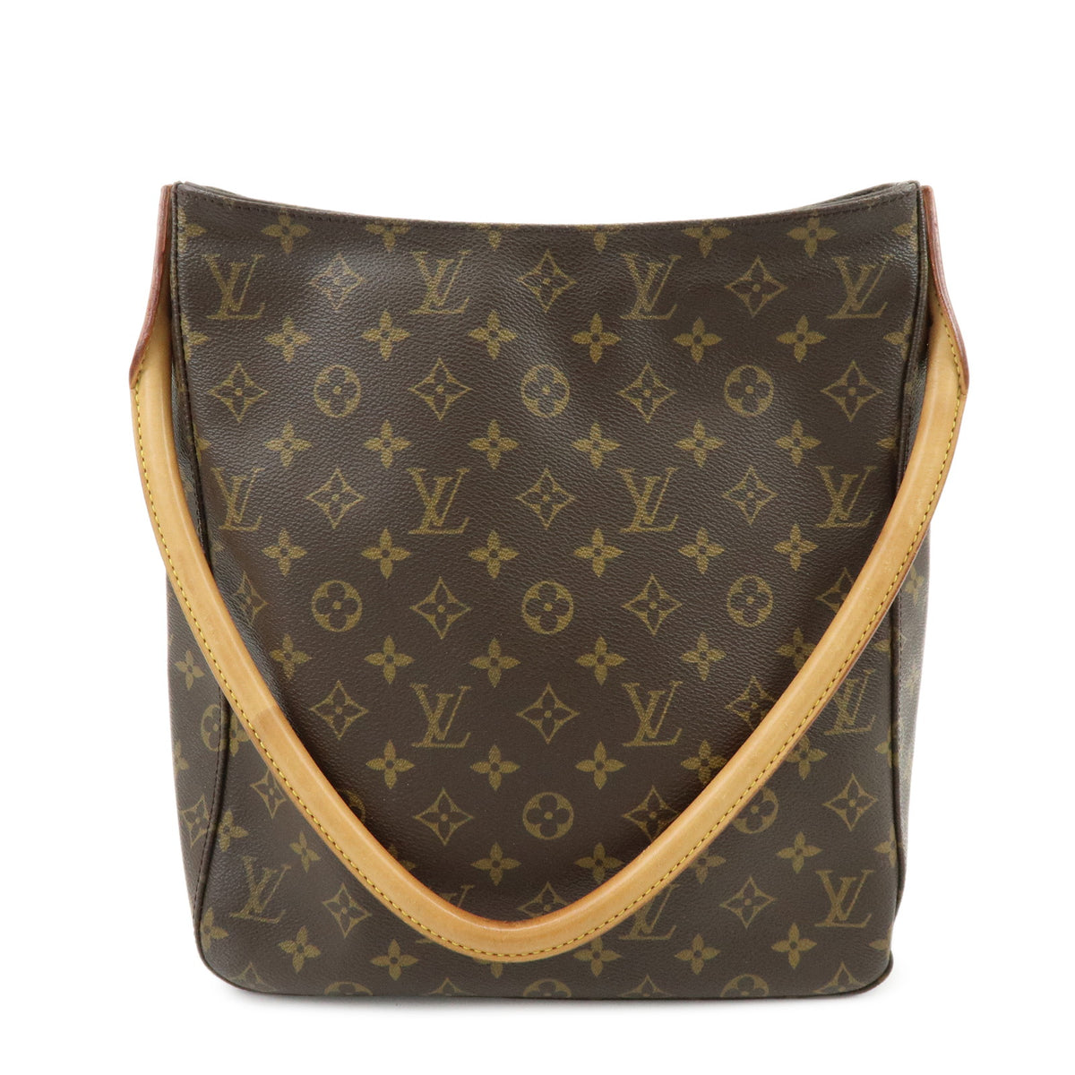 Louis Vuitton Monogram Looping GM Shoulder Bag Brown M51145