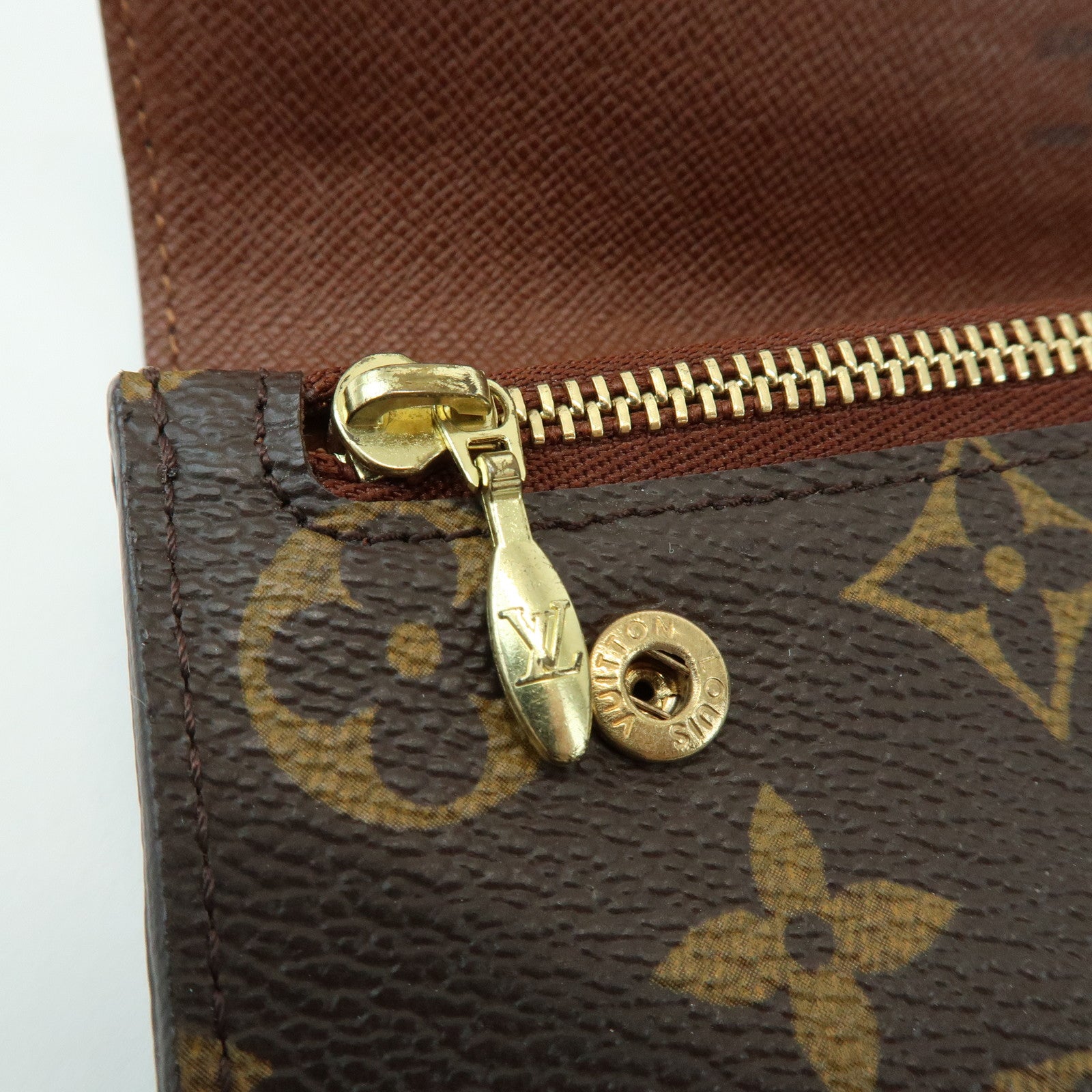Louis Vuitton Monogram Portefeuille Accordion Long Wallet M58008
