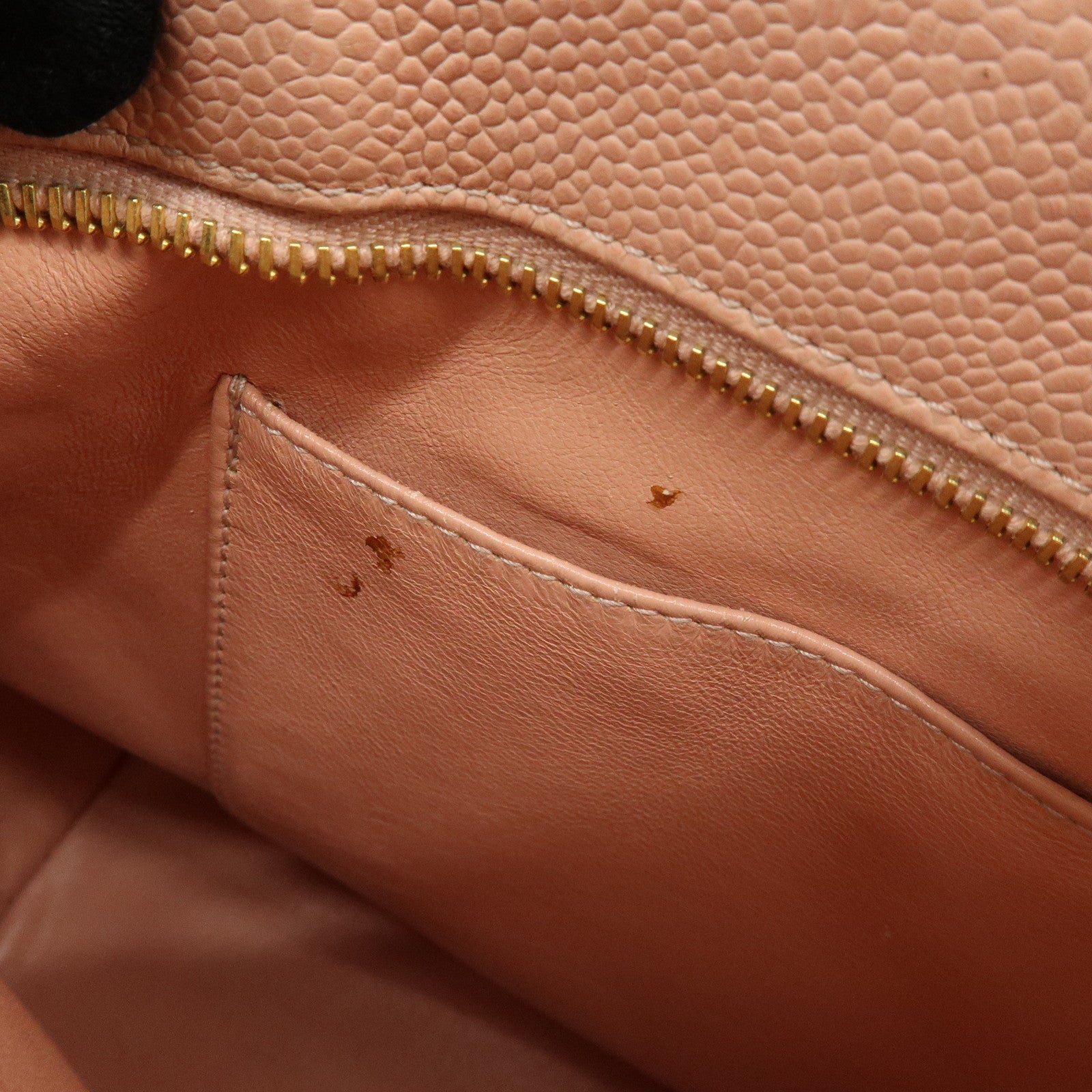 CHANEL Medallion Matelasse COCO Mark Caviar Skin Tote Bag A01804