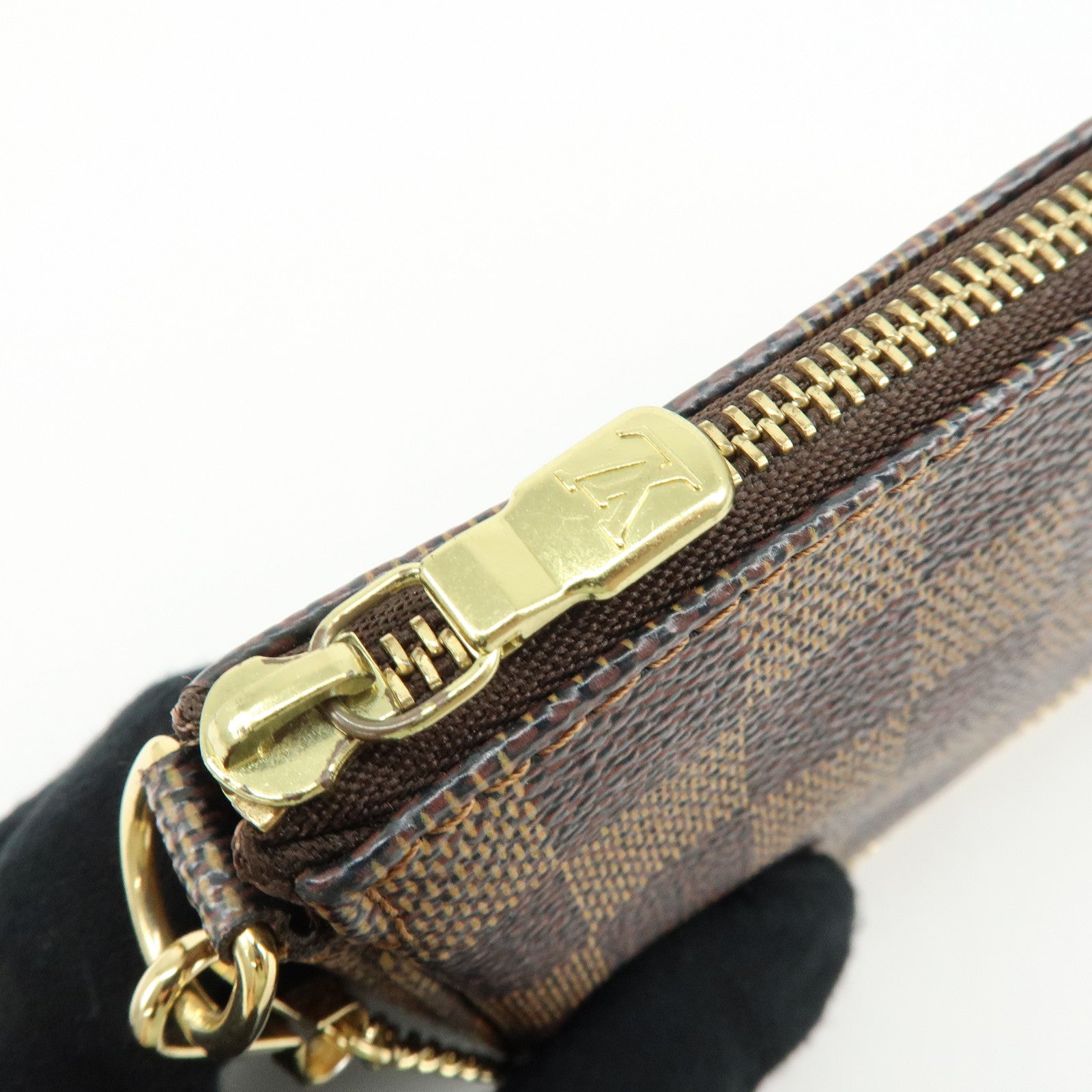 Louis Vuitton Damier Ebene Mini Pochette Accessoires Hand Bag