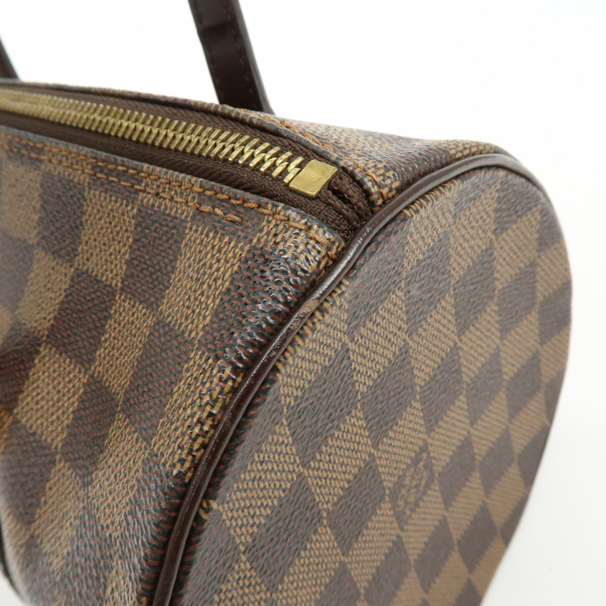 Louis Vuitton Damier Ebene Papillon 30 Hand Bag Brown N51303