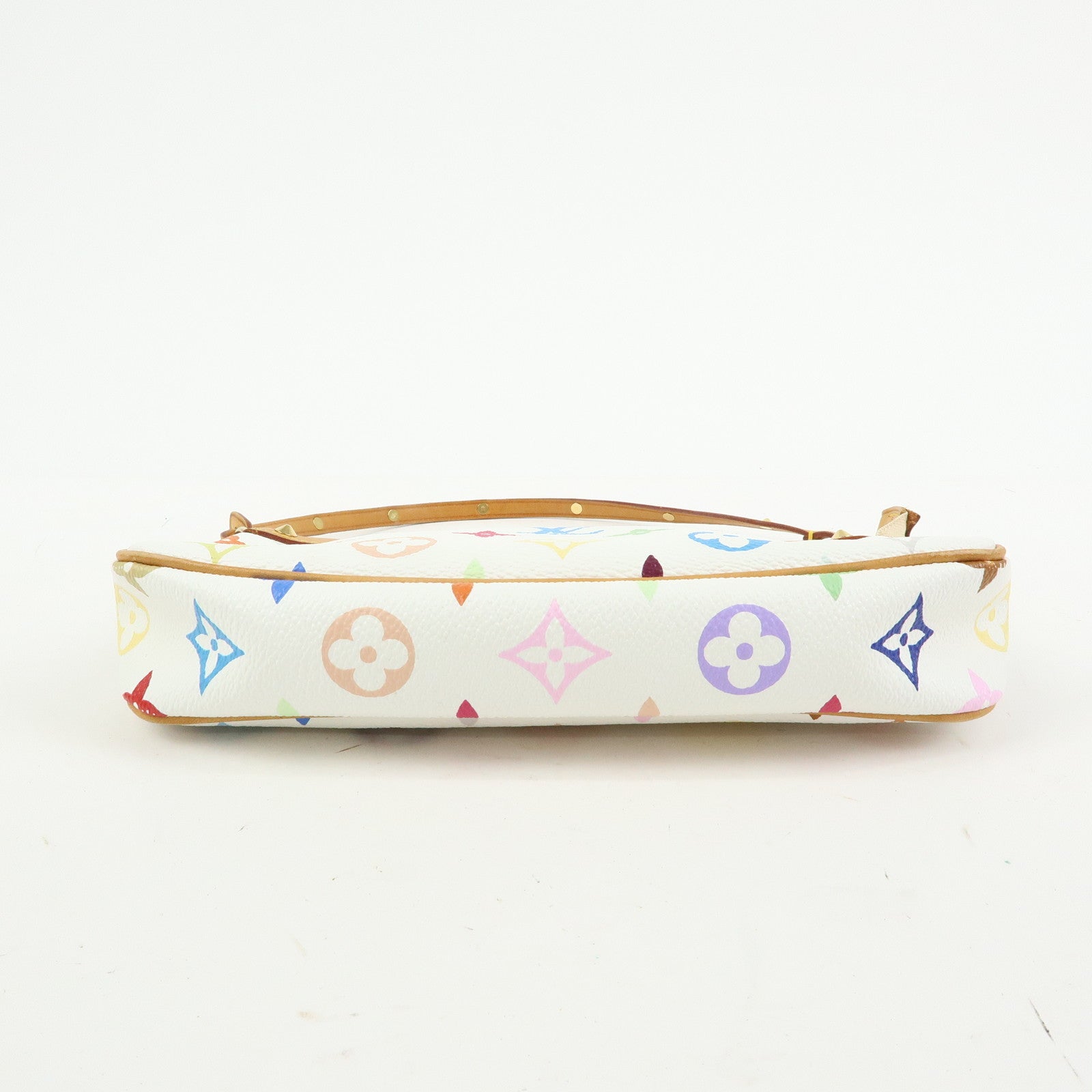 Louis Vuitton Monogram Multicolor Pochette Accessoires Blanc M92649