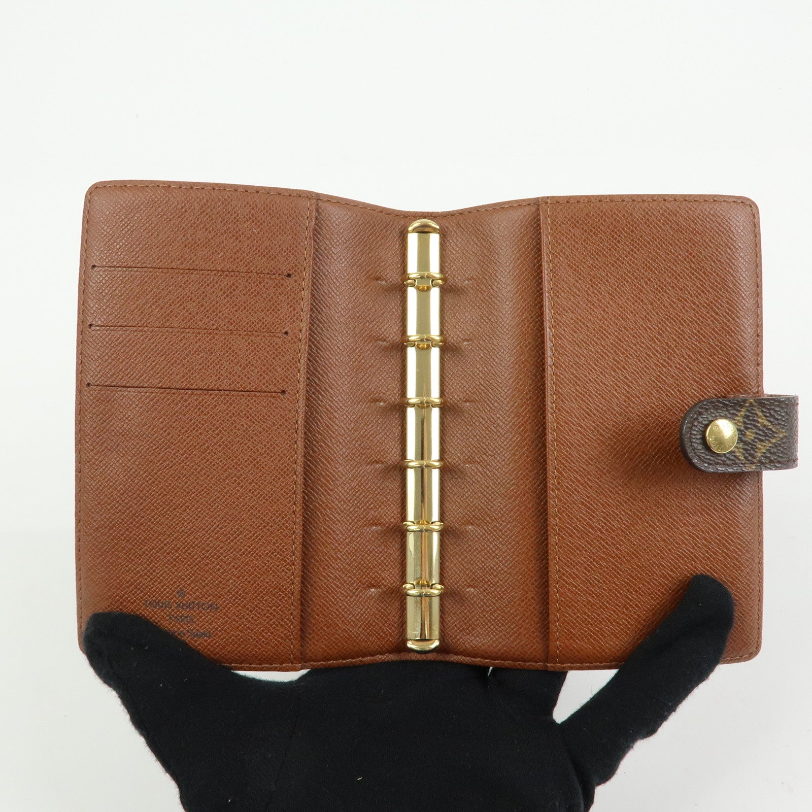 Louis Vuitton Monogram Agenda PM Planner Cover Brown R20005