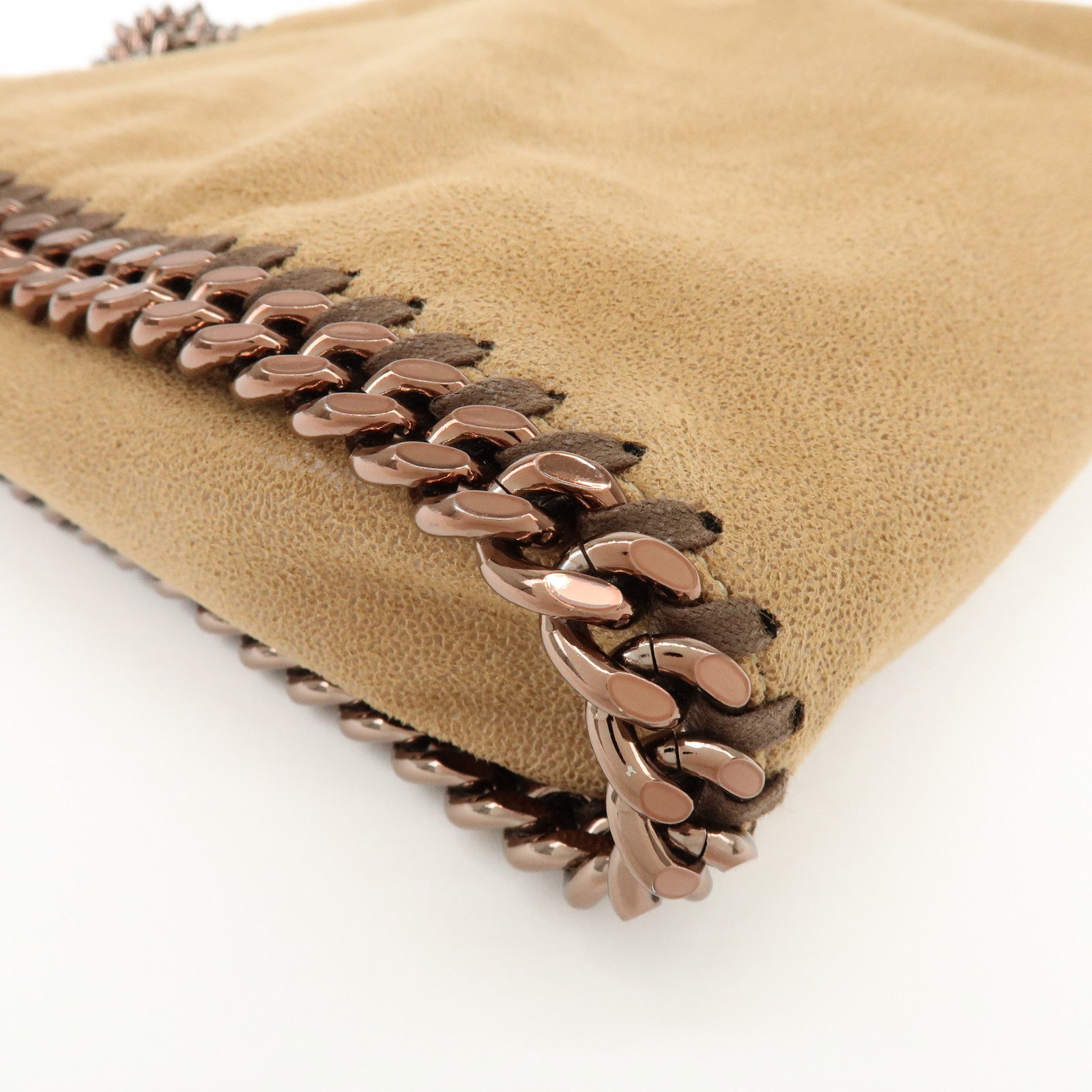 STELLA MCCARTNEY Falabella Faux Leather 2Way Bag Brown 371223