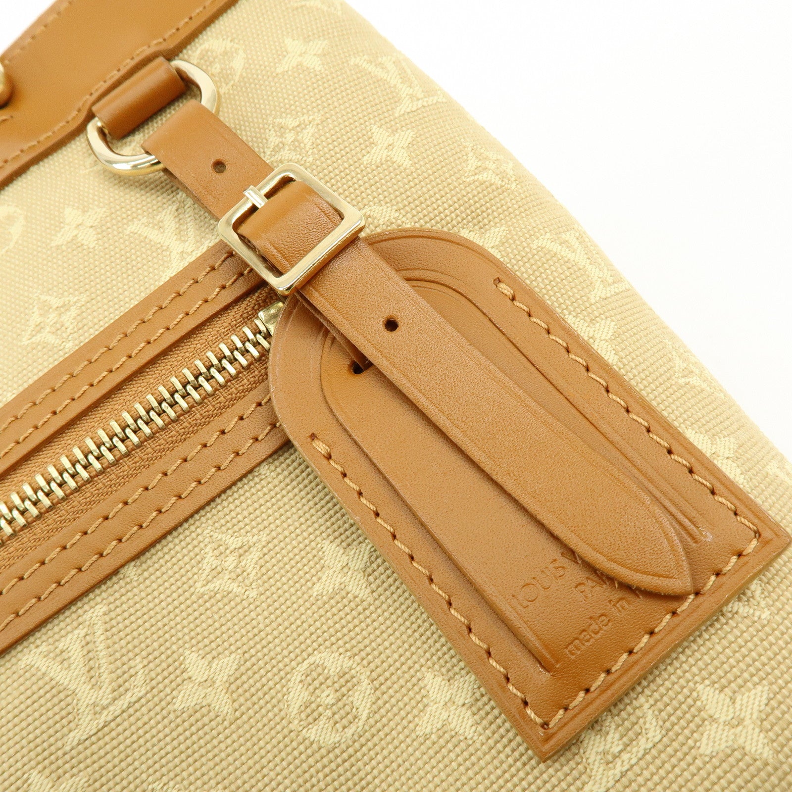 Louis Vuitton Monogram Mini Lucille PM Hand Bag Beige M92684