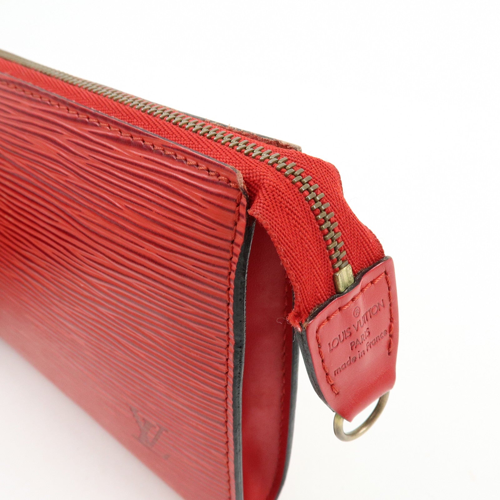 Louis Vuitton Epi Pochette Accessoires Pouch Castilian Red M52947