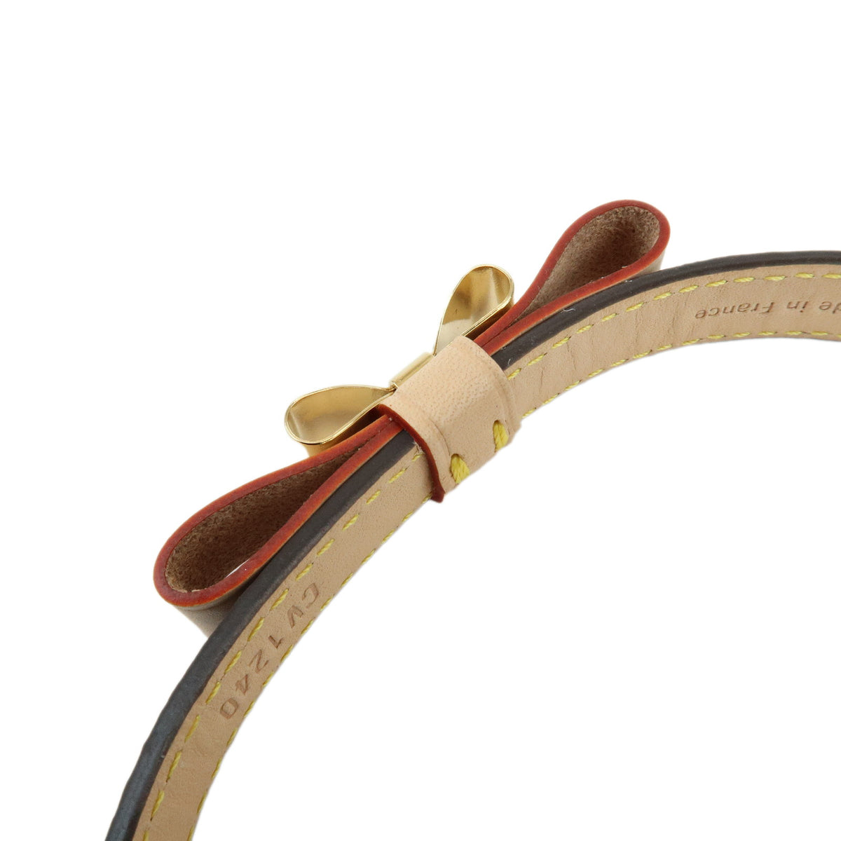 Louis Vuitton Monogram Canvas Collier Baxter XS Dog Collar M58073