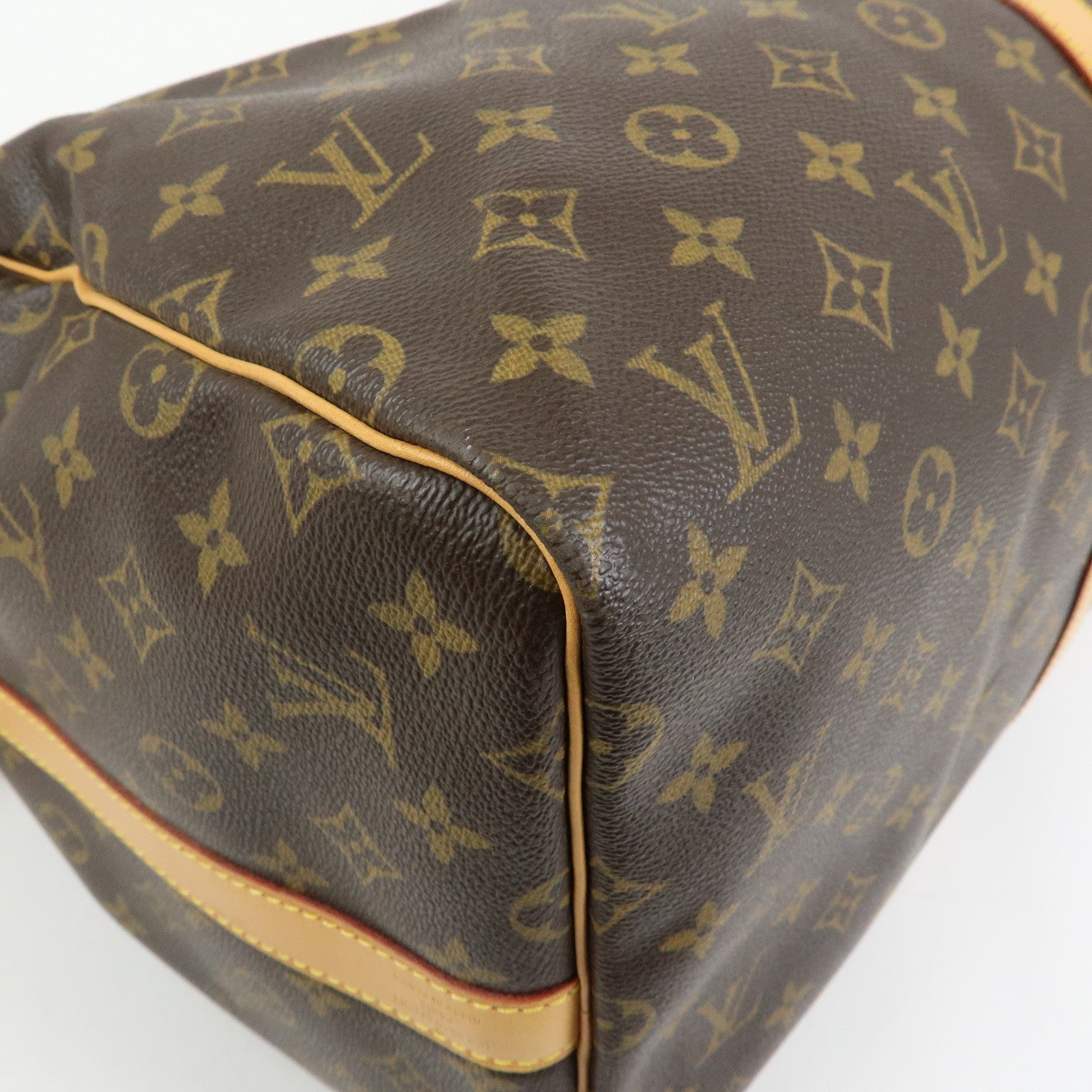 Louis Vuitton Monogram Keep All Bandouliere 55 Boston Bag M41414