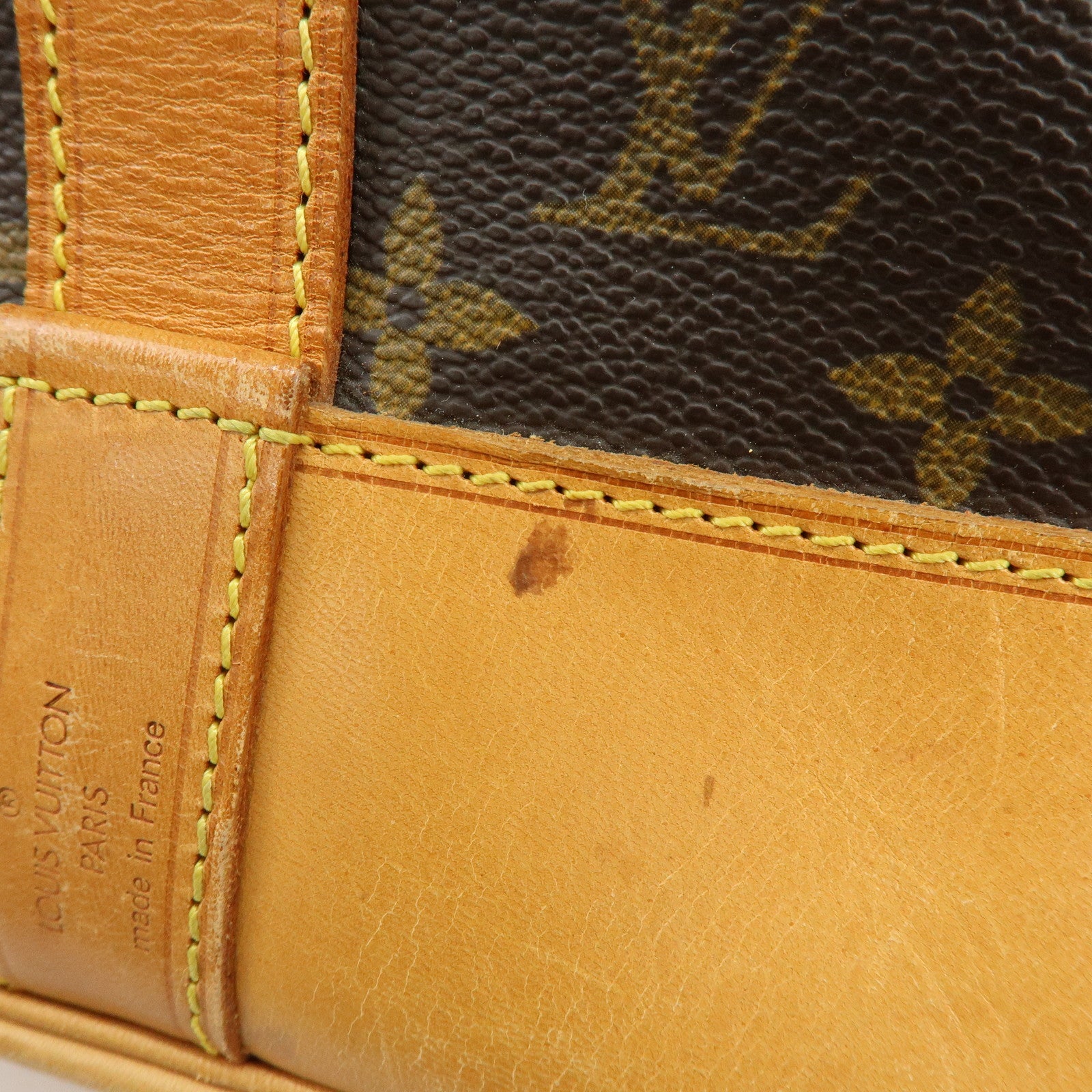 Louis Vuitton Monogram Randonnee PM Laundry Shoulder Bag Brown M42243