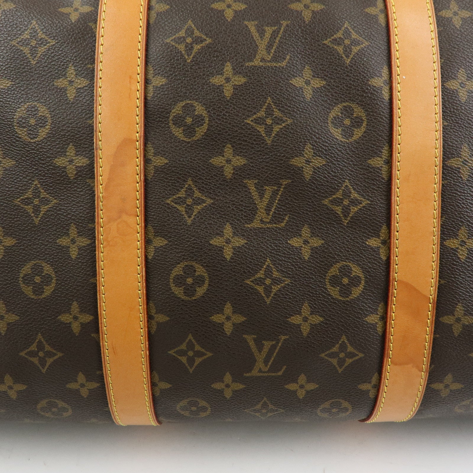 Louis Vuitton Monogram Keep All Bandouliere 60 Boston Bag M41412