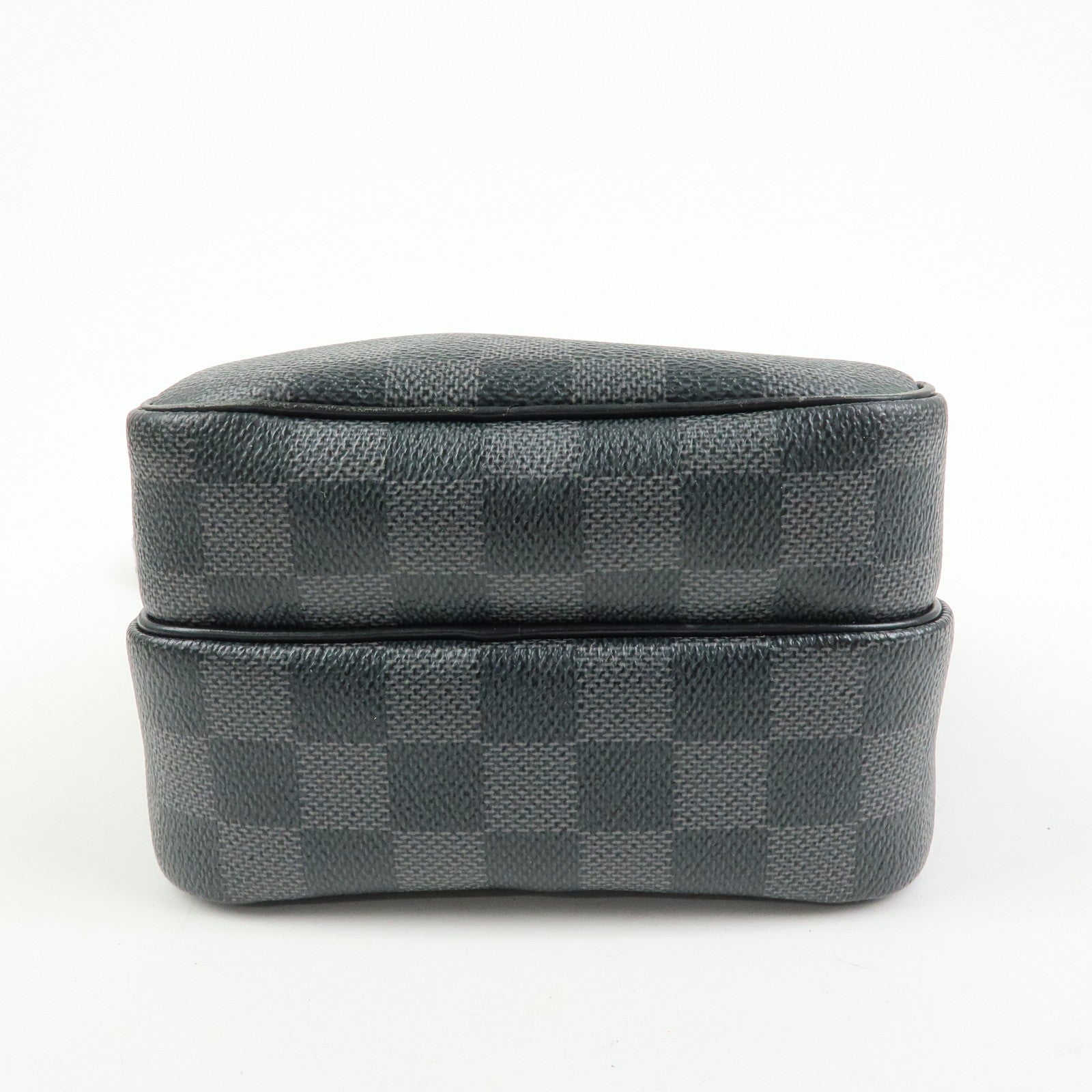 Louis Vuitton Damier Graphite Rem Shoulder Bag Black N41446