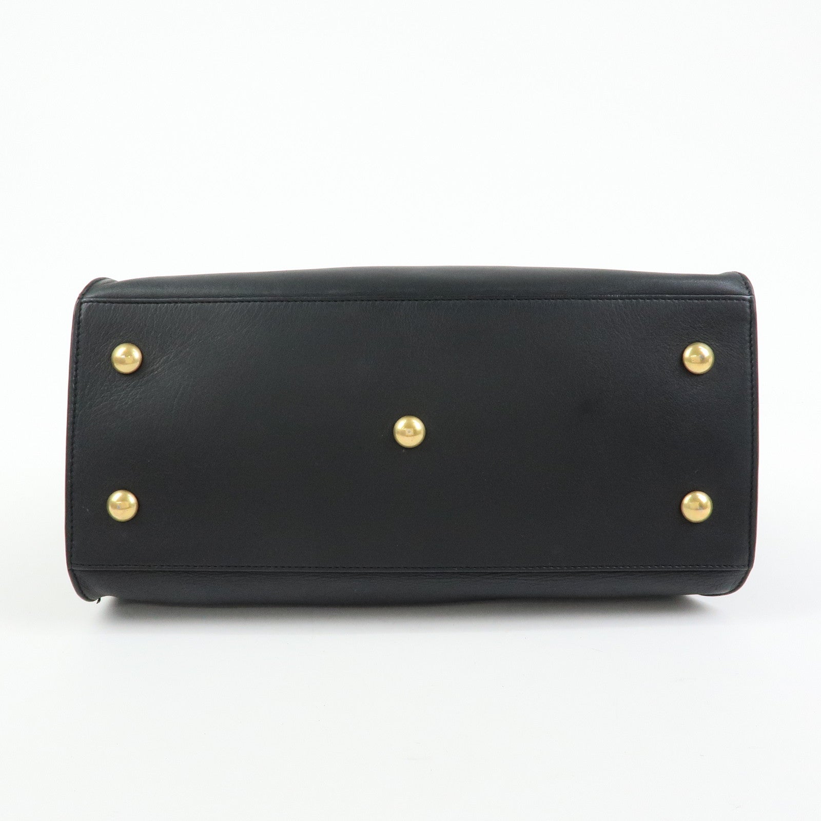 SAINT LAURENT PARIS Petit Cabas Y Line Leather 2WayBag Black 311210