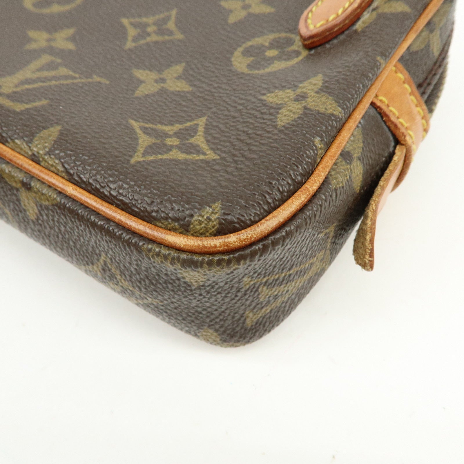 Louis Vuitton Monogram Pochette Marly Bandouliere Bag Brown M51828