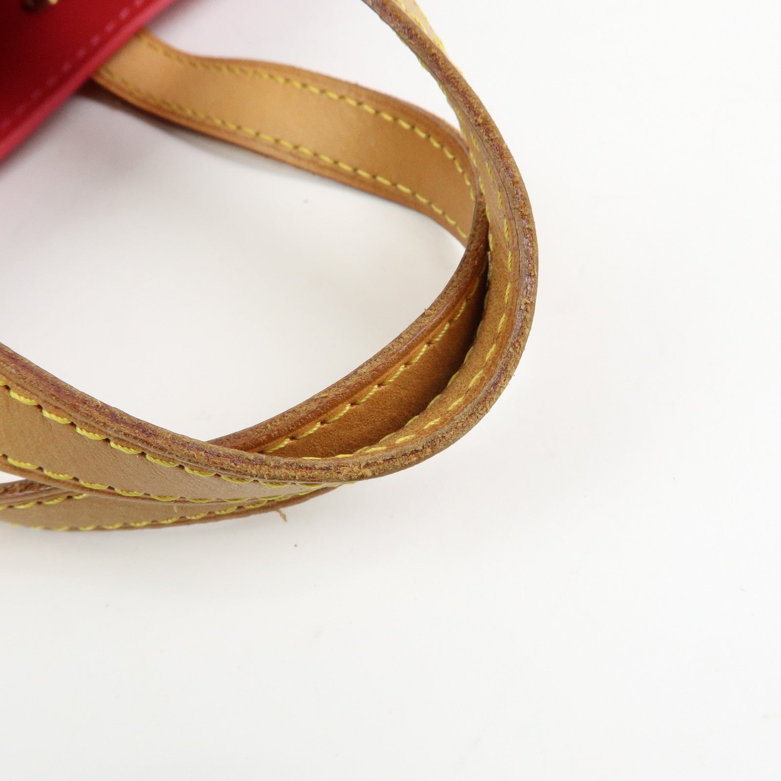 Louis Vuitton Monogram Vernis Reade PM Hand Bag Framboise M9132F
