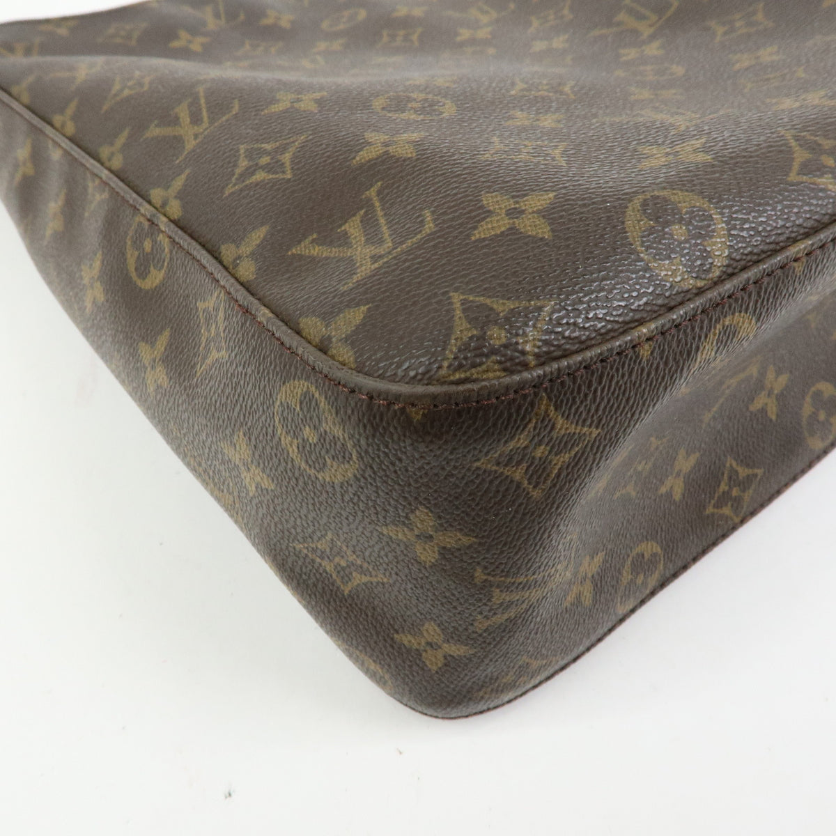 Louis Vuitton Monogram Looping GM Shoulder Bag Brown M51145