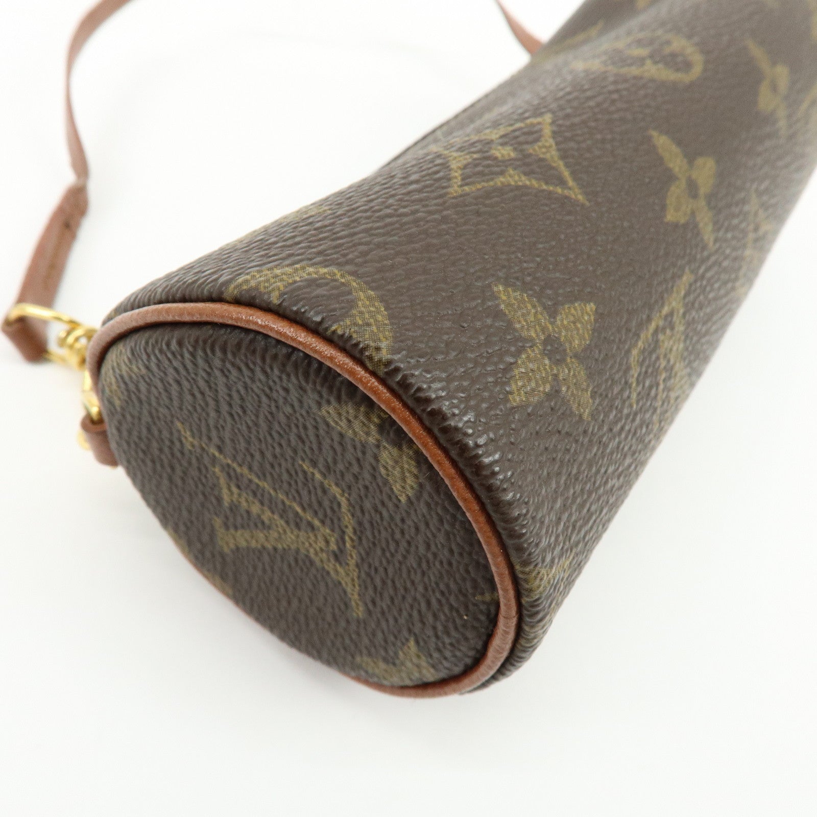 Louis Vuitton Monogram Mini Pouch for Papillon Bag Brown