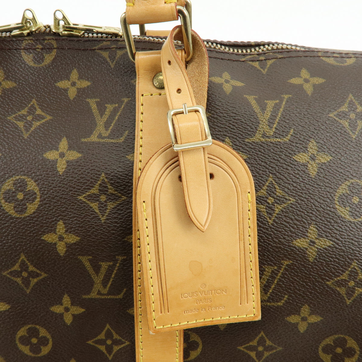 Louis Vuitton Monogram Keep All Bandouliere 50 Boston Bag M41416